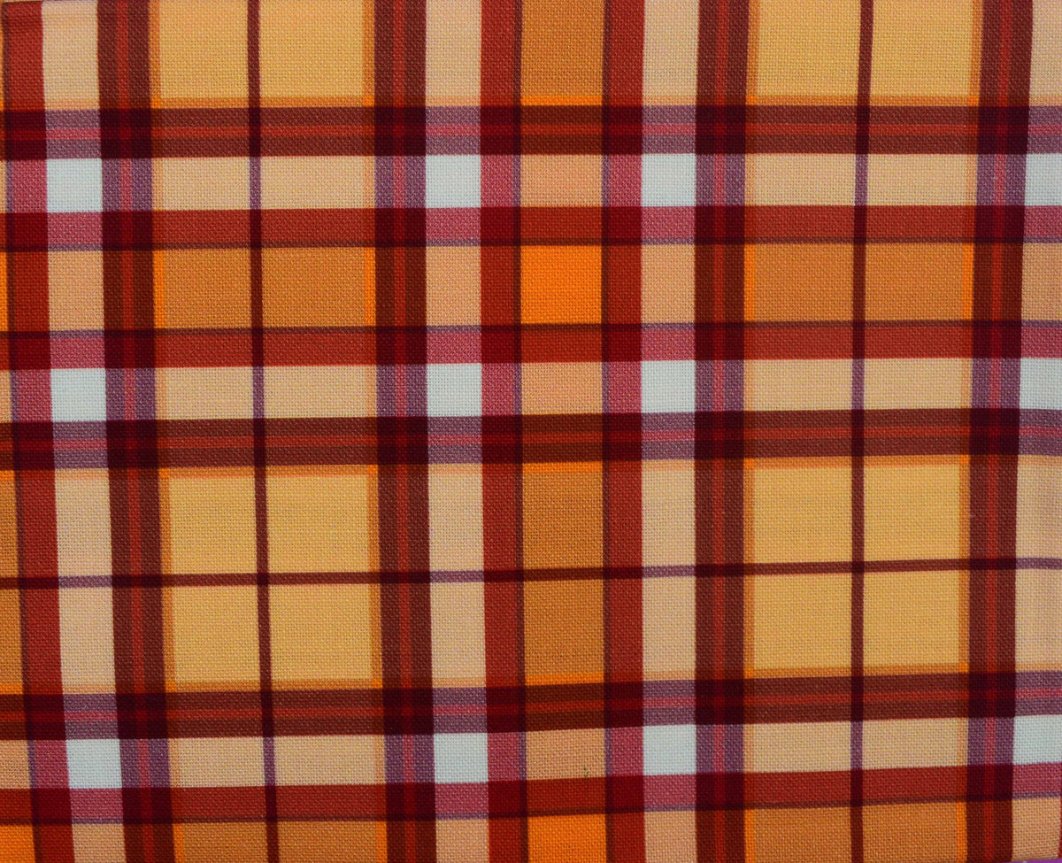 Autumn Fat Quarter Bundle with Leaves, Plaids and Scarecrow Prints - Quilting fabric