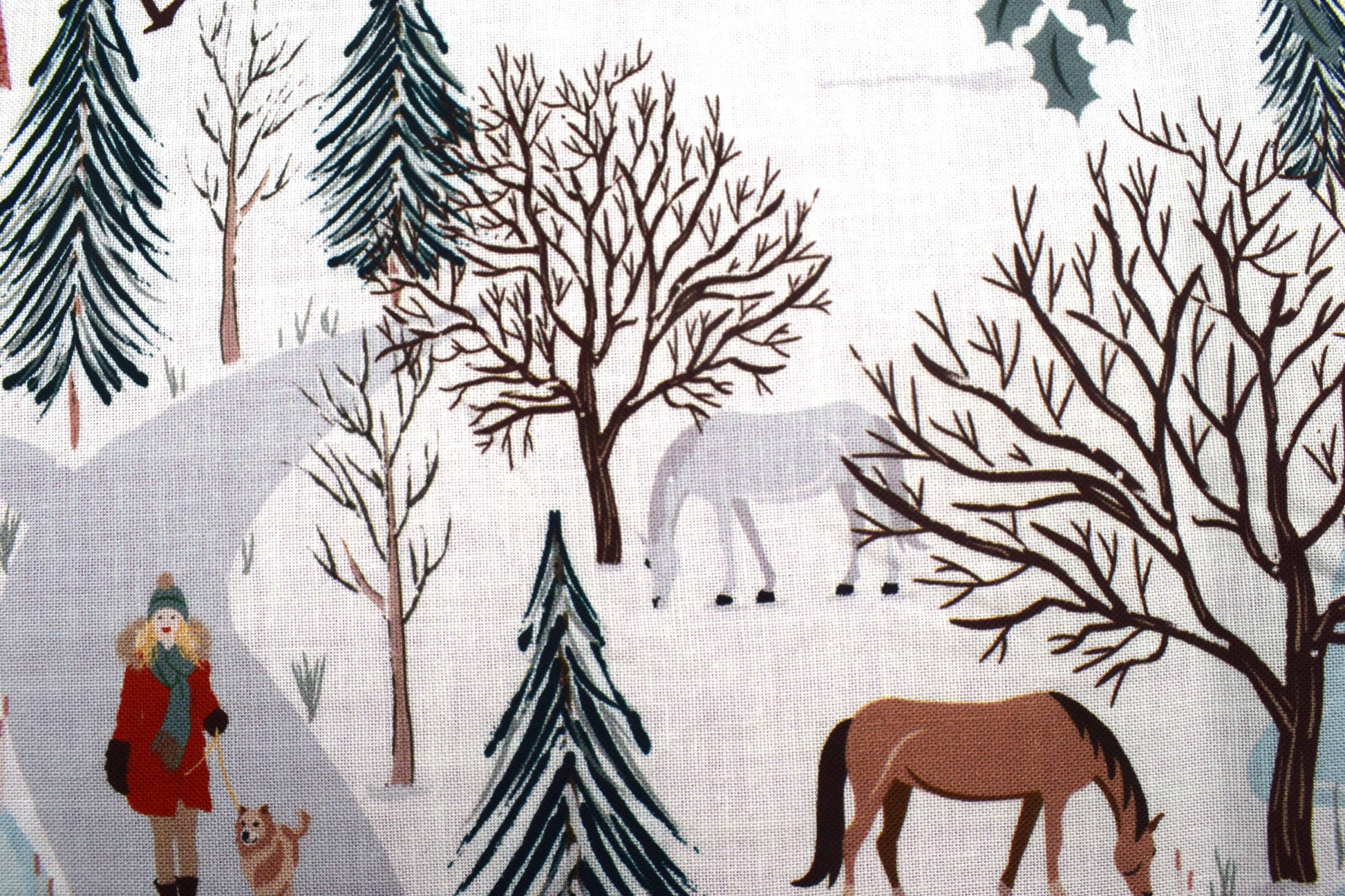 Christmas in the country advent calendar panel, re-usable advent calendar - The Quilt Sanctuary