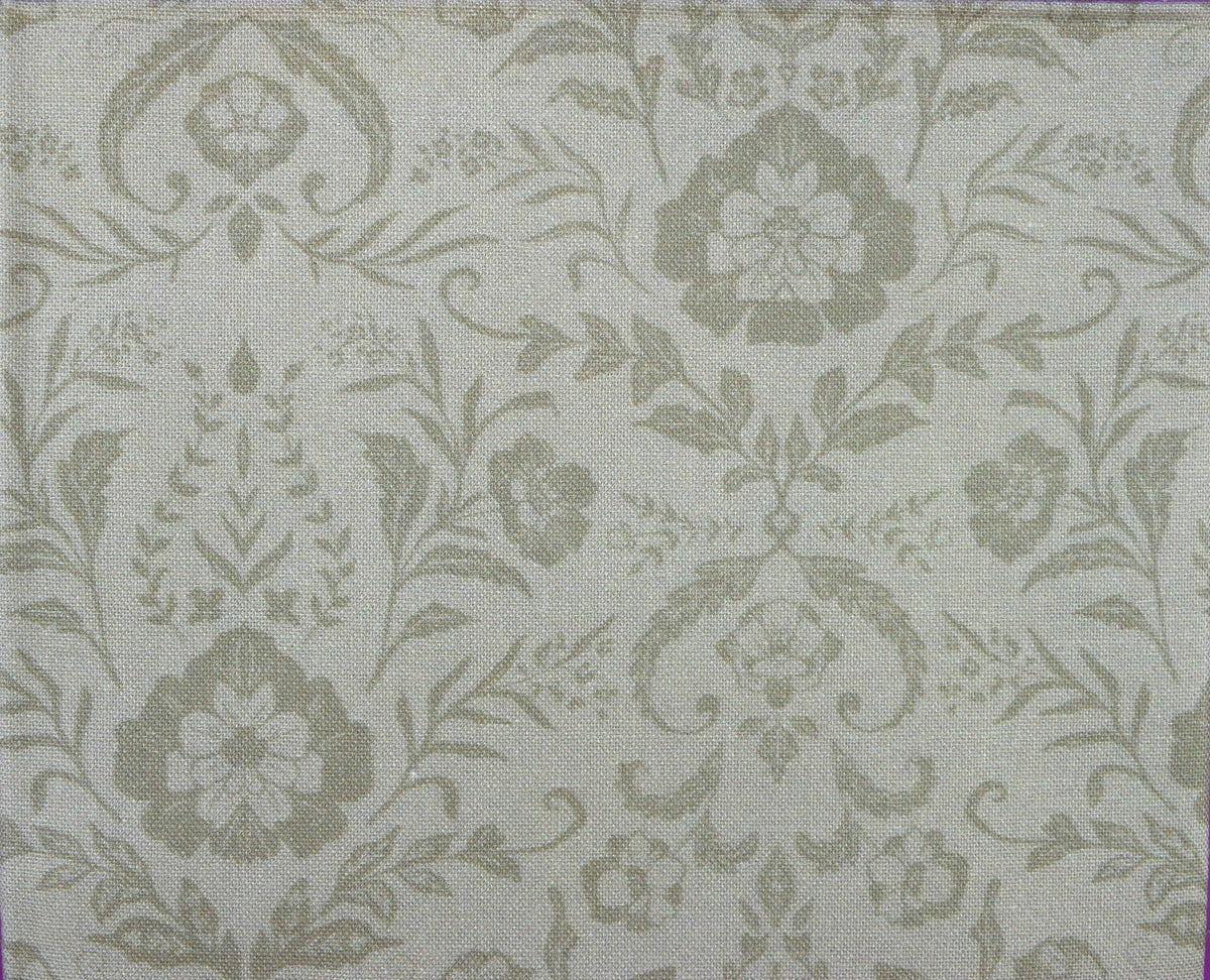 Painted vintage floral and blender Quilting fabric bundle