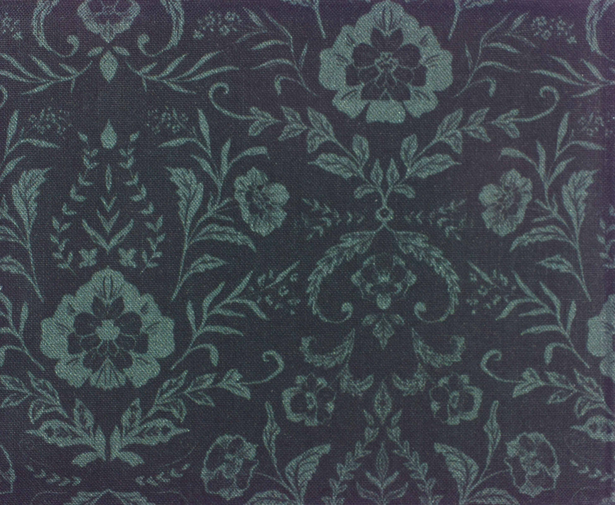 Painted vintage floral and blender Quilting fabric bundle