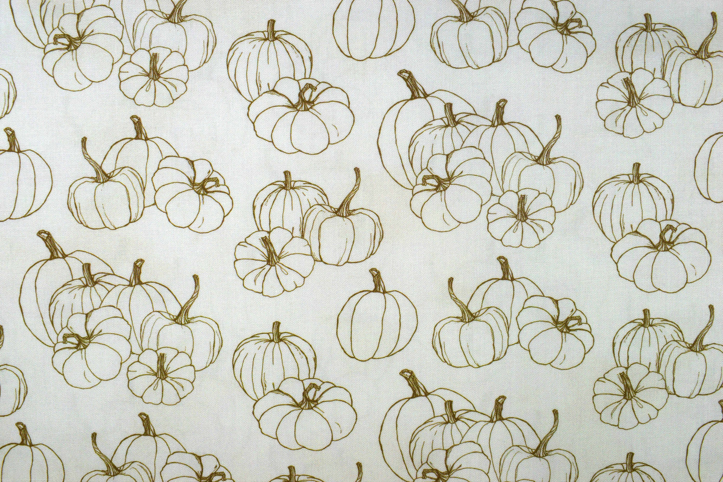 Pumpkin Pattern Quilting Fabric - Price by Half Metre