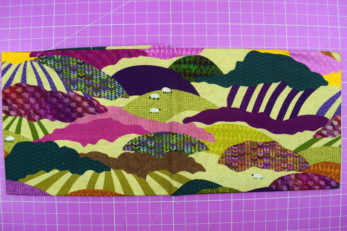 Flax and Fibre Fat Quarter Bundle, 4pc Yarn & Landscape Cotton Quilting Fabric - The Quilt Sanctuary