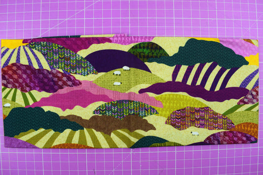 Flax and Fibre Fat Quarter Bundle, 4pc Yarn & Landscape Cotton Quilting Fabric - The Quilt Sanctuary