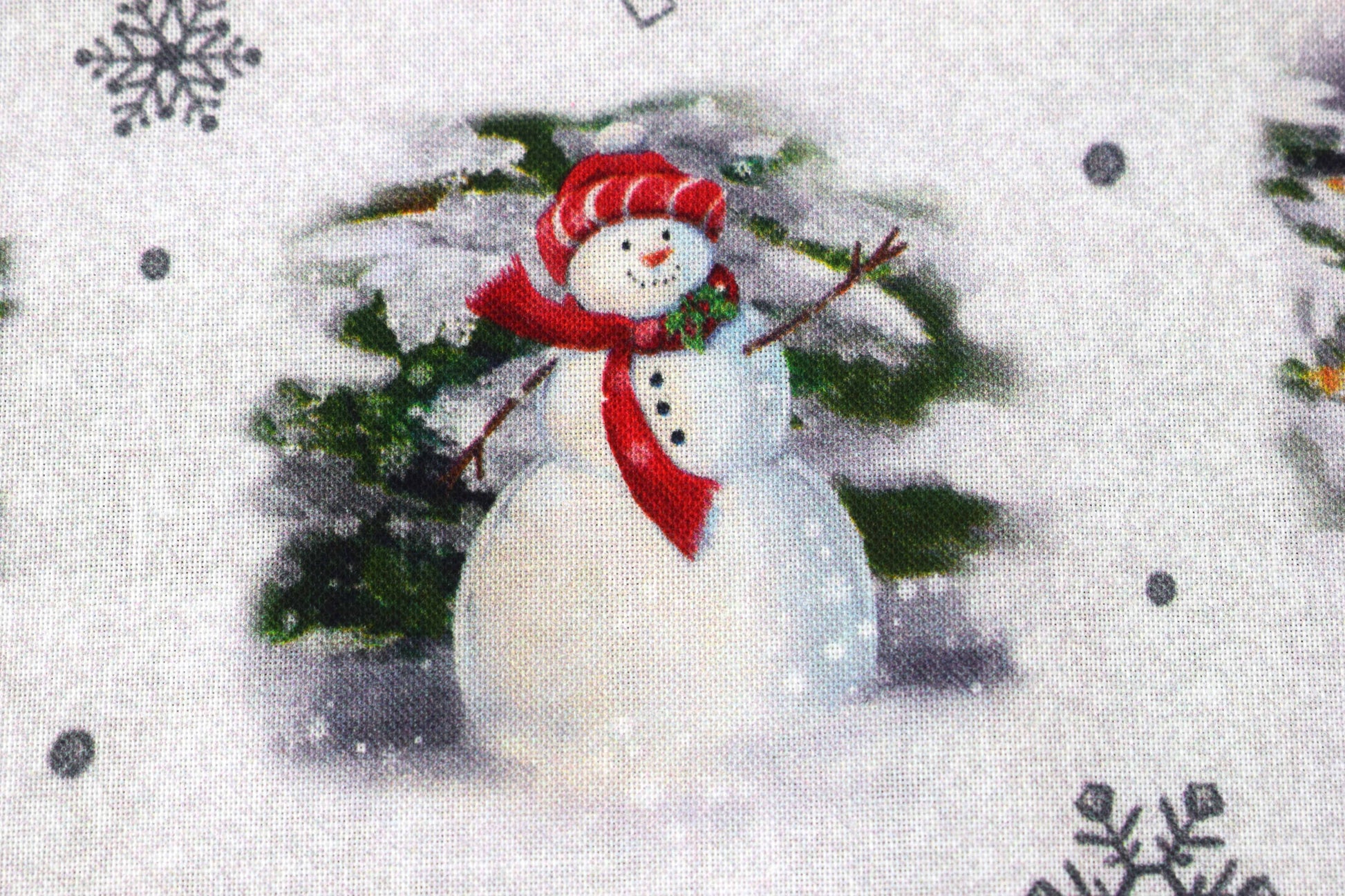 Traditional Christmas fabric, Cotton Quilting Fabric,  Price by the Half Metre - The Quilt Sanctuary