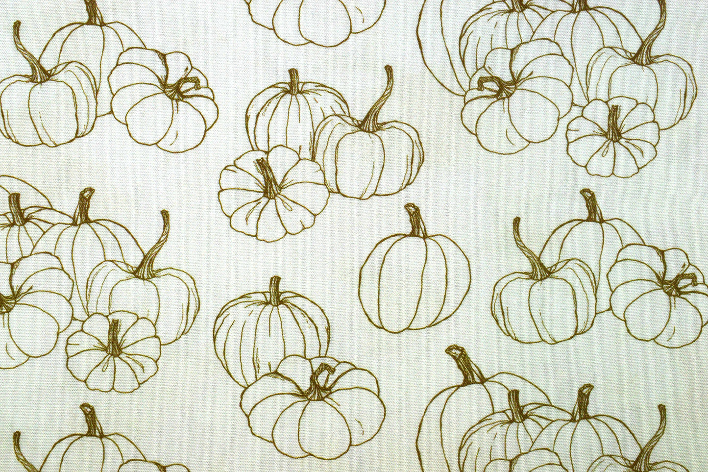 Pumpkin Pattern Quilting Fabric - Price by Half Metre
