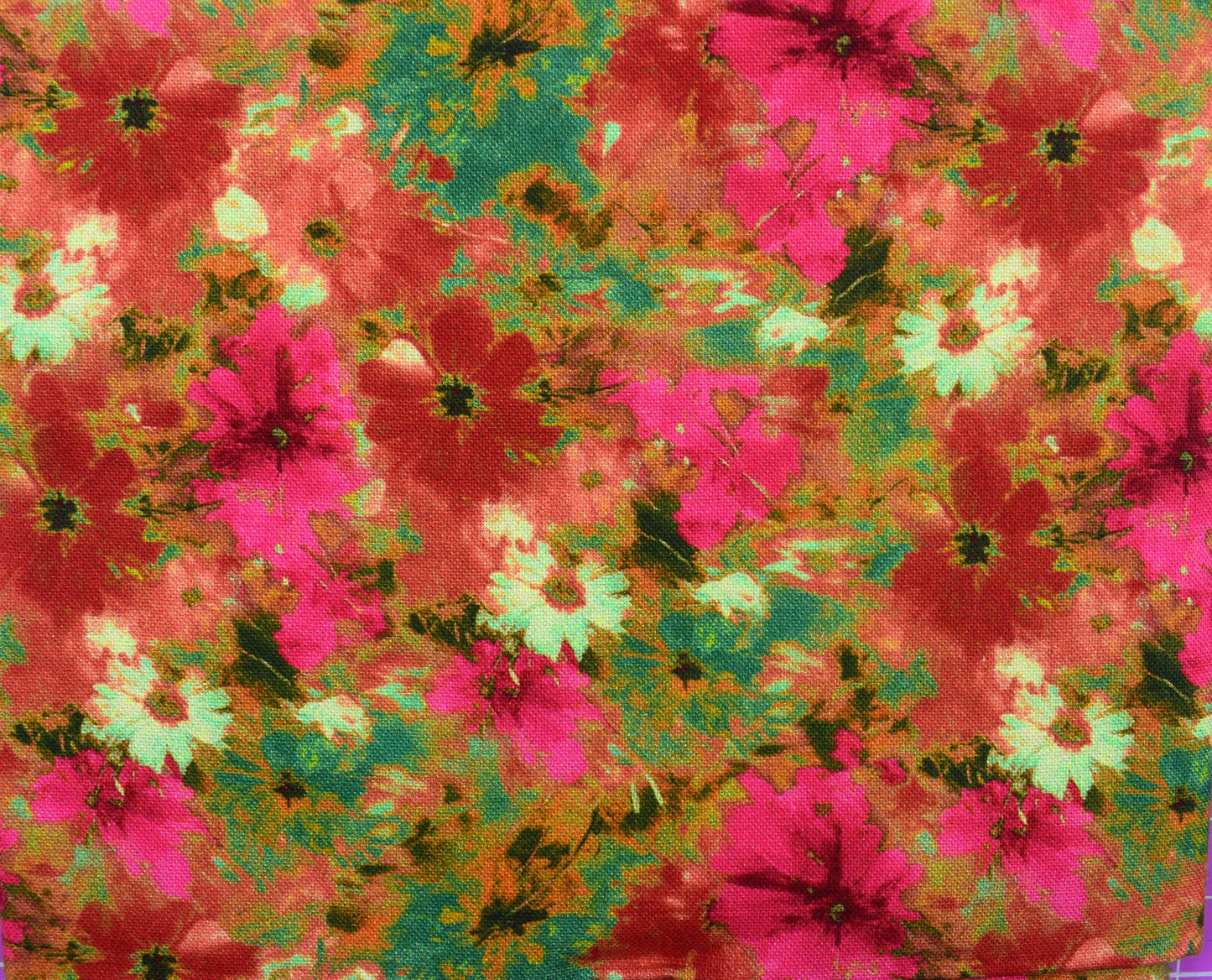 Vintage Rose Floral Fat Quarters,  Quilting Cotton Fabric Pack