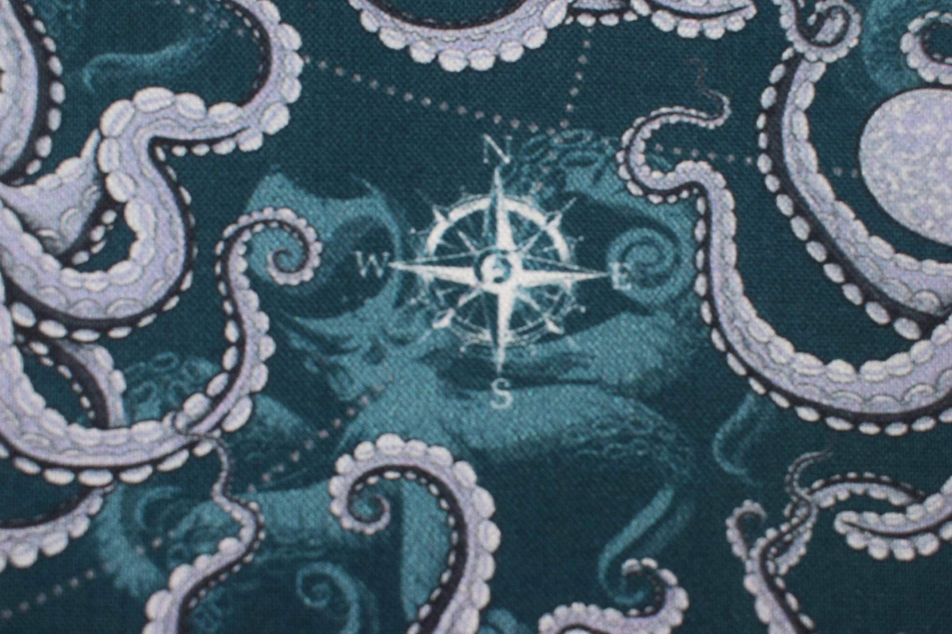 Octopus Cotton Quilting Fabric - Price by Half Metre - The Quilt Sanctuary