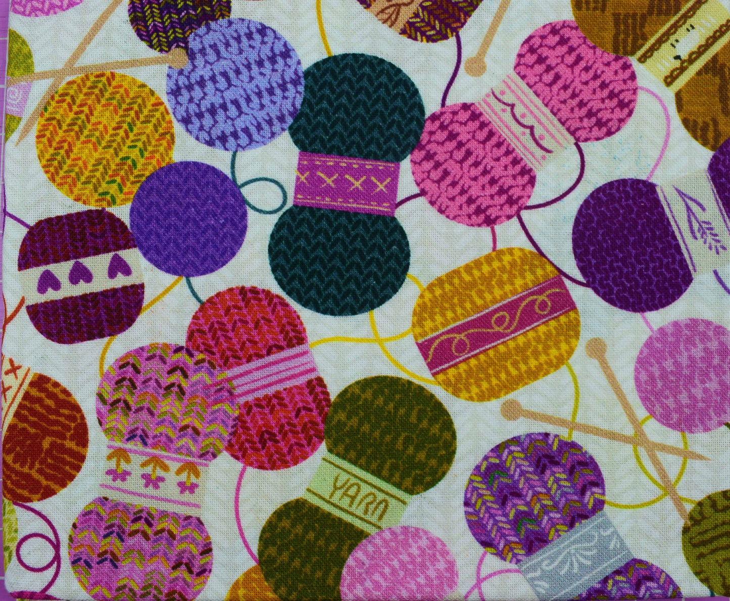 Flax and Fibre Fat Quarter Bundle, 4pc Yarn & Landscape Cotton Quilting Fabric - The Quilt Sanctuary