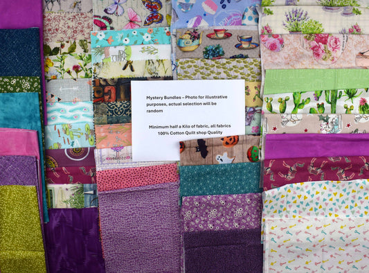 Scrap Bag of Quilting Fabric, 100% Cotton Quilting Fabric - The Quilt Sanctuary