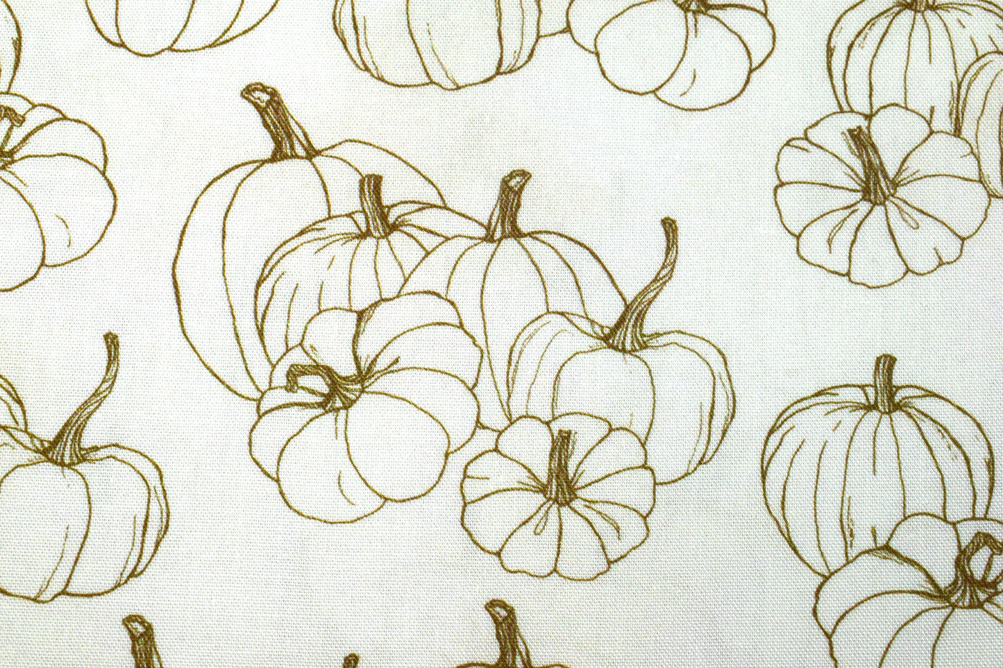 Pumpkin Pattern Quilting Fabric - Price by Half Metre