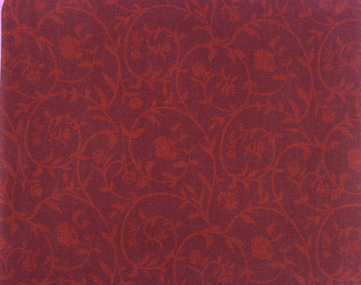 Painted vintage floral and blender Quilting fabric bundle