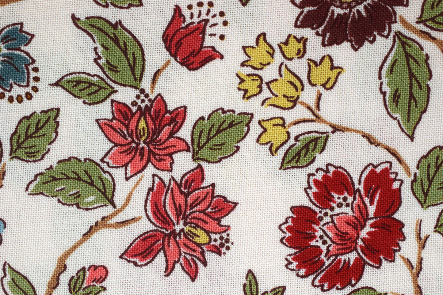 Northanger Abbey floral cotton quilting fabric inspired by Jane Austen - Price by Half Metre