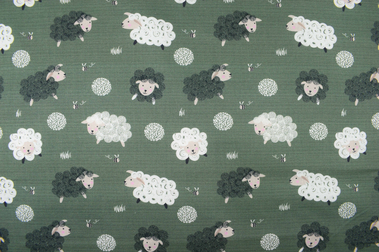 Sheep cotton quilting fabric - Price by Half Metre - The Quilt Sanctuary