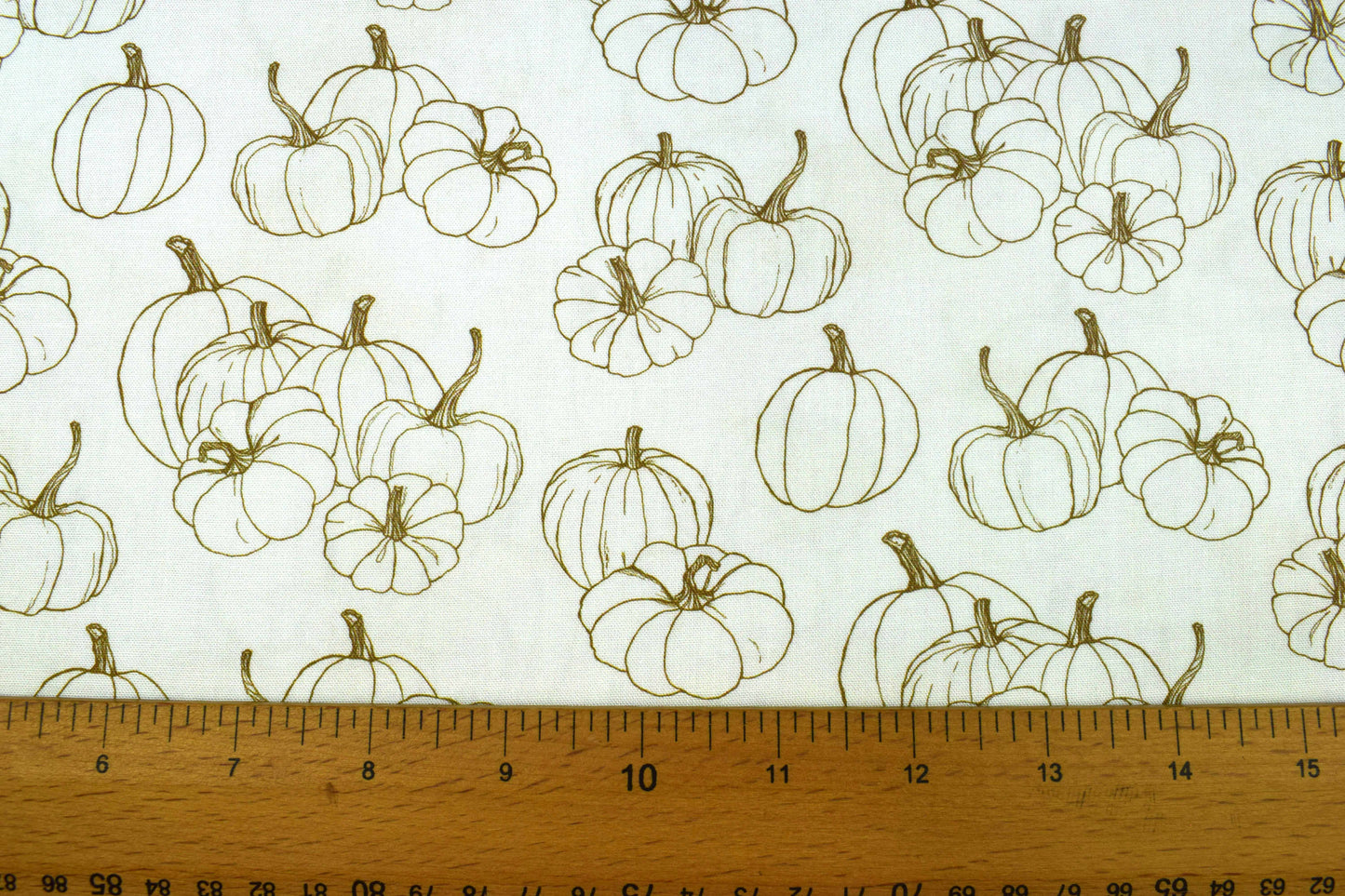 Pumpkin Pattern Quilting Fabric - Price by Half Metre