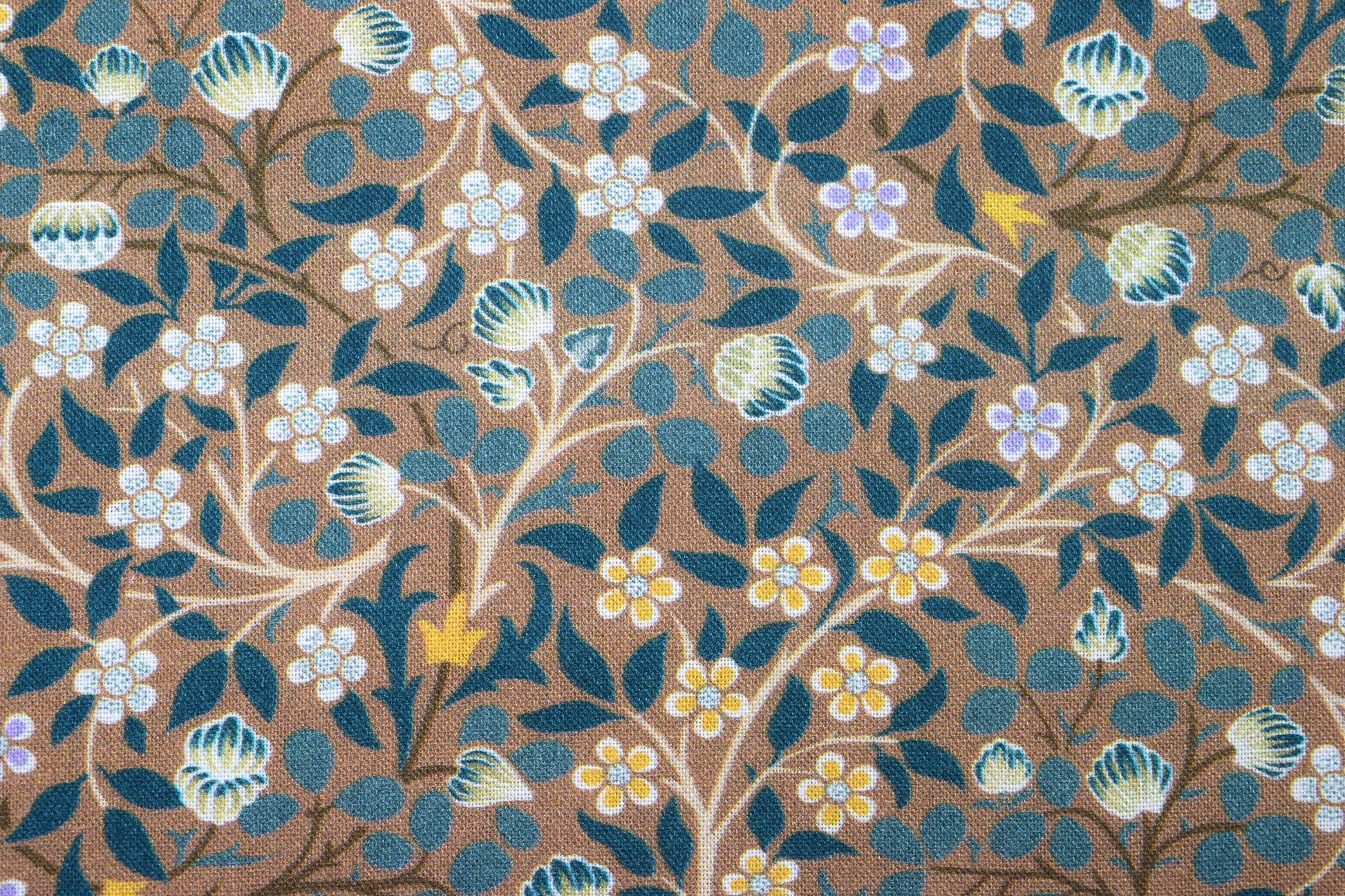 William Morris Kelmscott Garden Fat Quarter Bundle, Organic Cotton Fabric - The Quilt Sanctuary