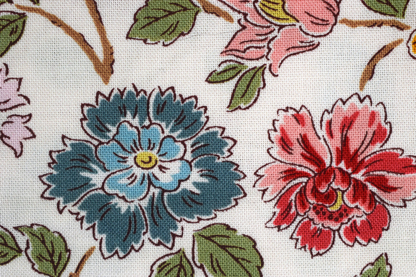 Northanger Abbey floral cotton quilting fabric inspired by Jane Austen - Price by Half Metre