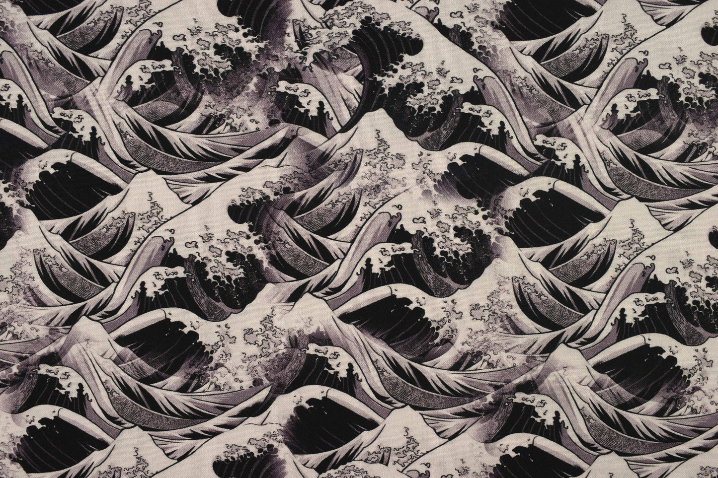 Waves Cotton Quilting Fabric, tempest Tide - Price by Half Metre - The Quilt Sanctuary