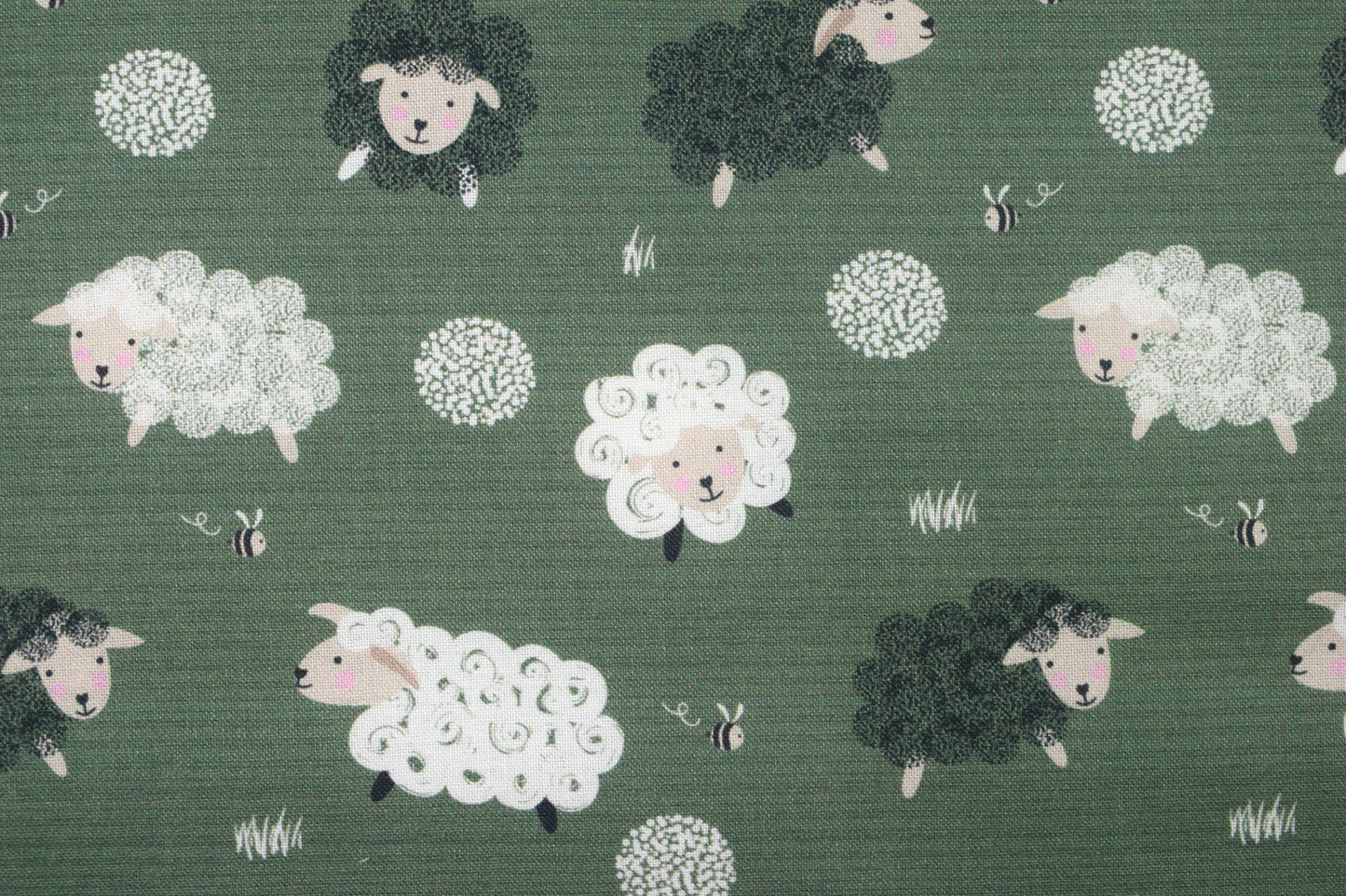 Sheep cotton quilting fabric - Price by Half Metre - The Quilt Sanctuary
