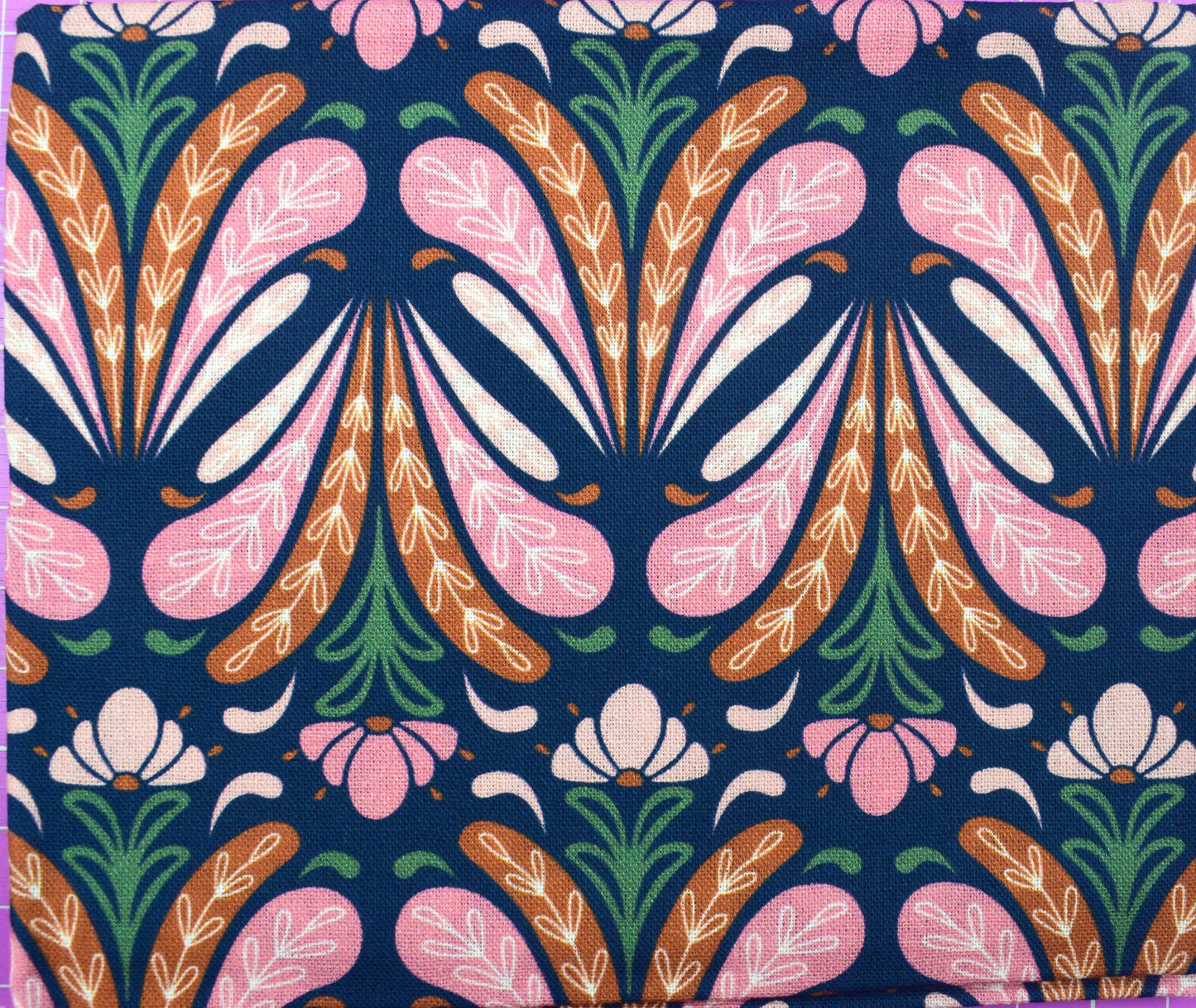 Deco Blooms Fat Quarter Bundle - Art Deco Floral Fabric for Quilting - The Quilt Sanctuary