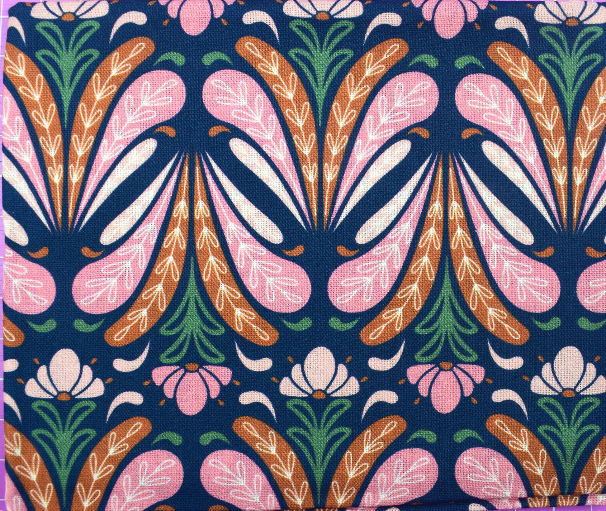 Deco Blooms Fat Quarter Bundle - Art Deco Floral Fabric for Quilting - The Quilt Sanctuary