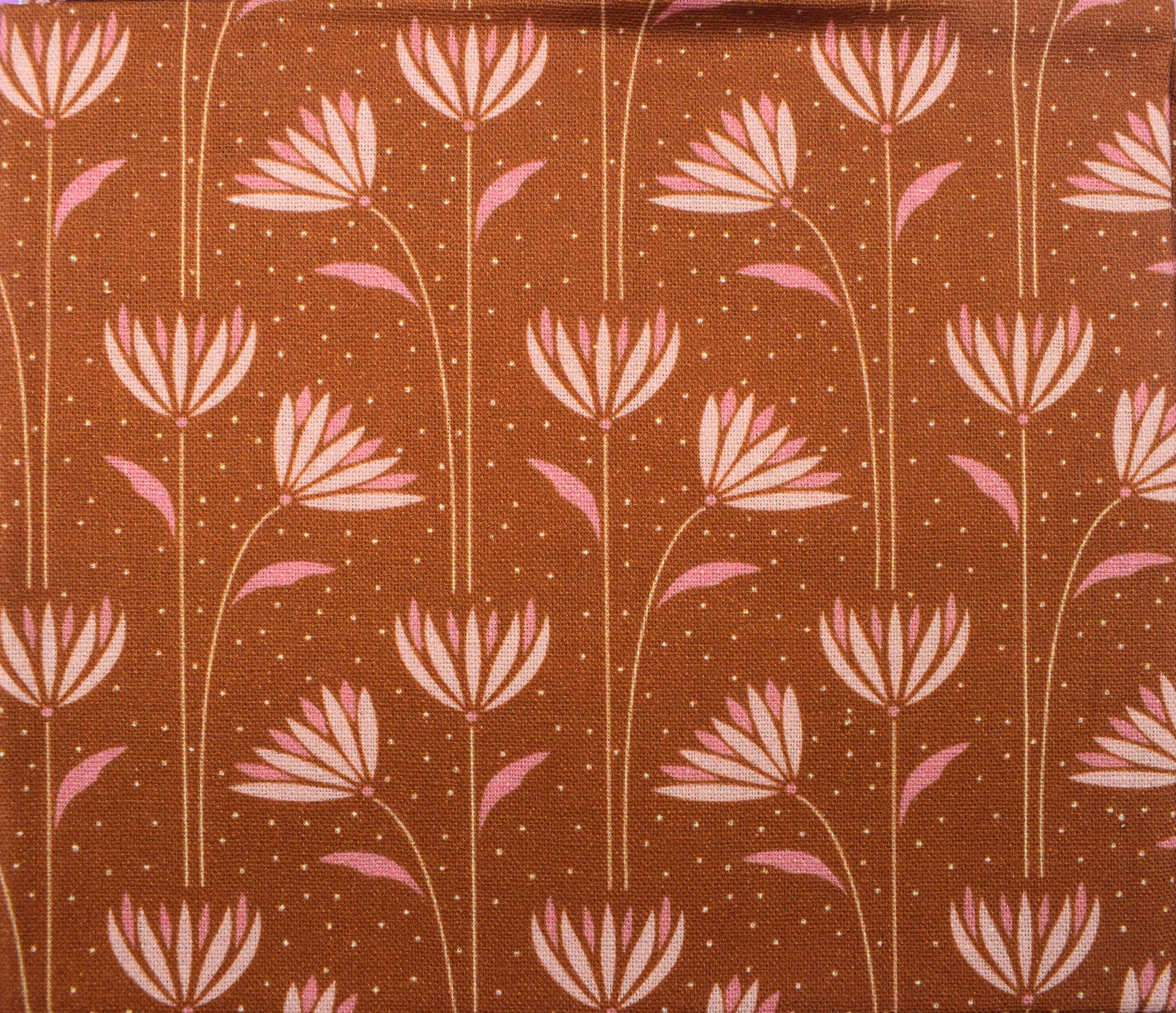 Deco Blooms Fat Quarter Bundle - Art Deco Floral Fabric for Quilting - The Quilt Sanctuary