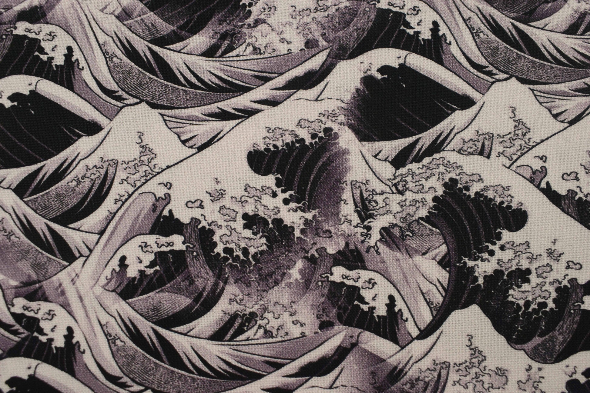 Waves Cotton Quilting Fabric, tempest Tide - Price by Half Metre - The Quilt Sanctuary