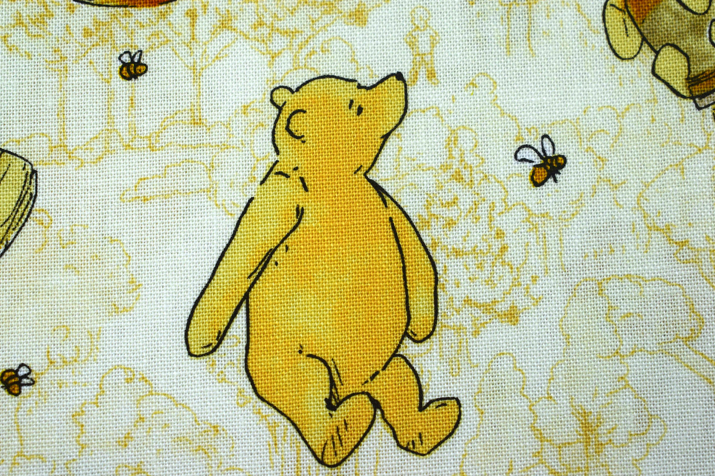 Winnie the pooh Quilting Fabric  -  Price by the Half Metre