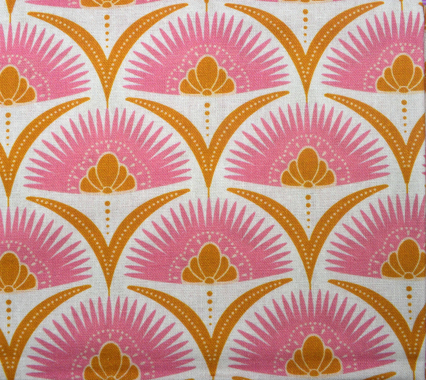 Deco Blooms Fat Quarter Bundle - Art Deco Floral Fabric for Quilting - The Quilt Sanctuary