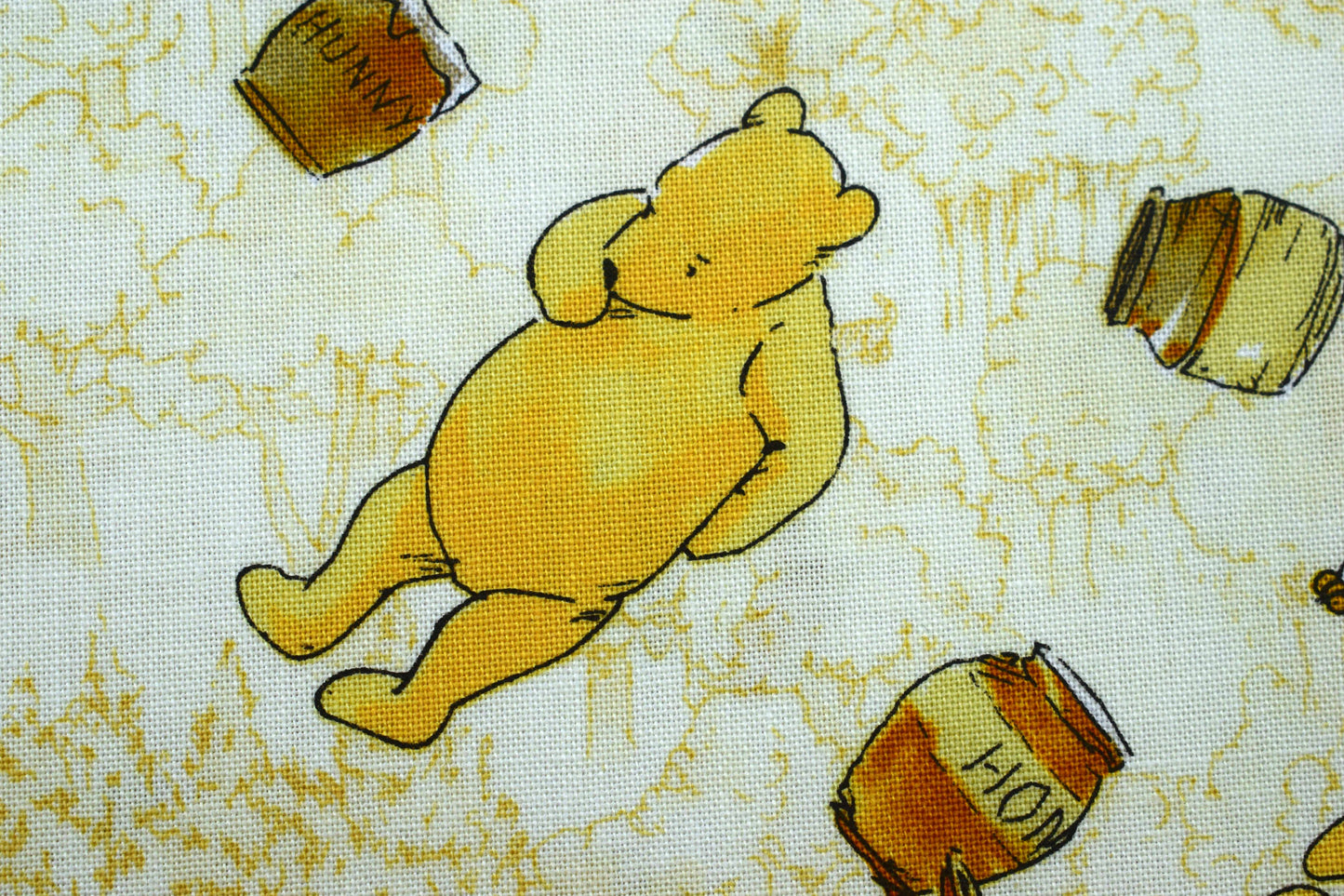 Winnie the pooh Quilting Fabric  -  Price by the Half Metre