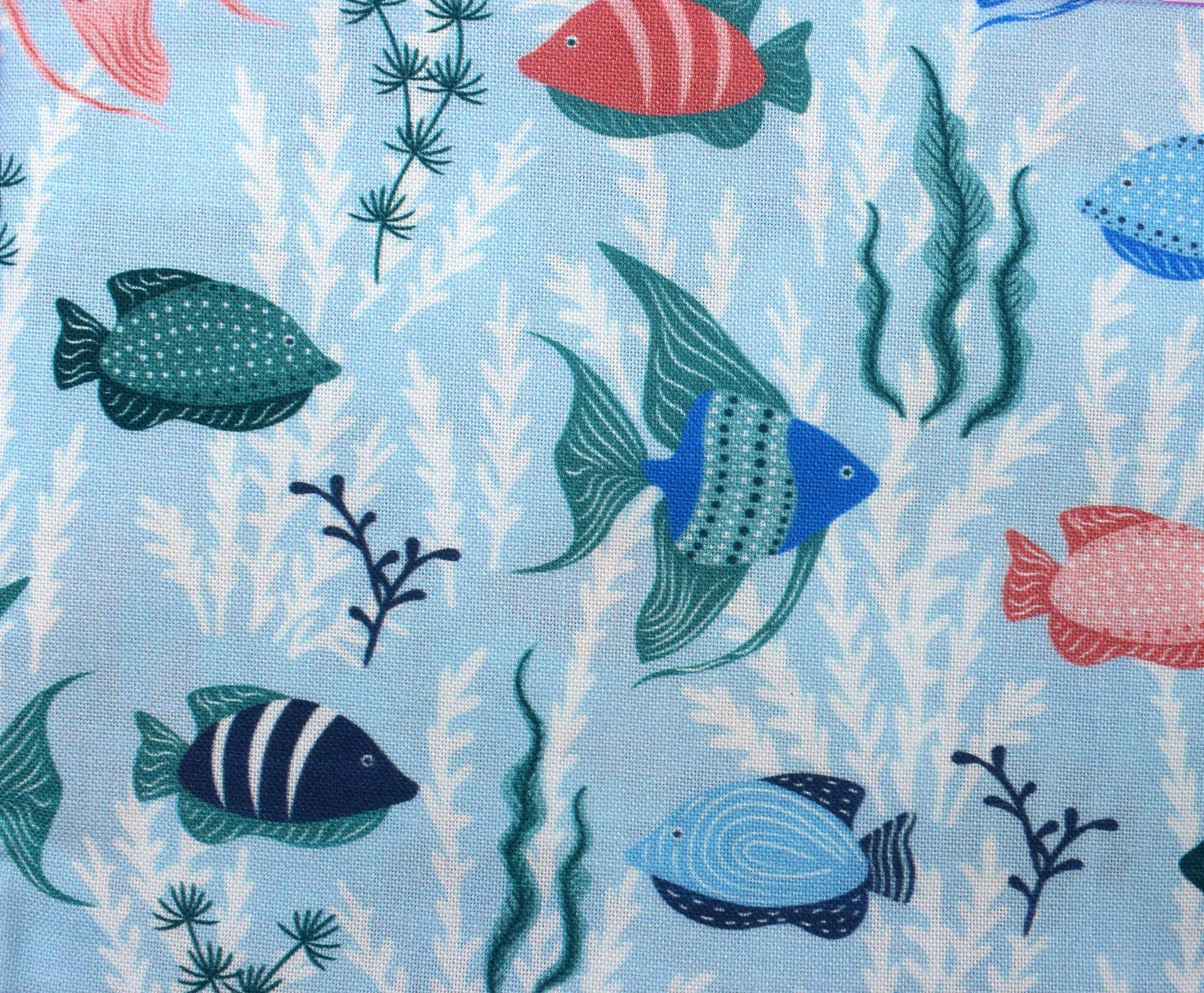 Coral Reef fat Quarter Bundle, Tranquil Shores, quilting fabric - The Quilt Sanctuary