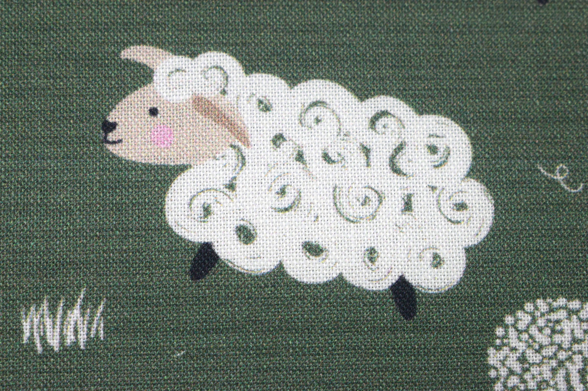 Sheep cotton quilting fabric - Price by Half Metre - The Quilt Sanctuary