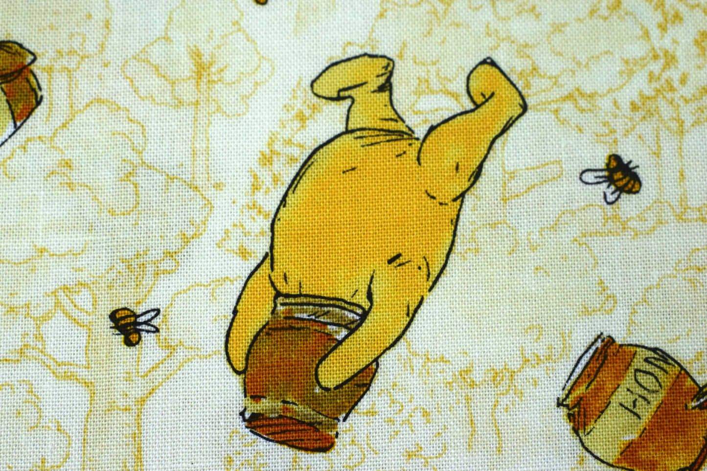 Winnie the pooh Quilting Fabric  -  Price by the Half Metre