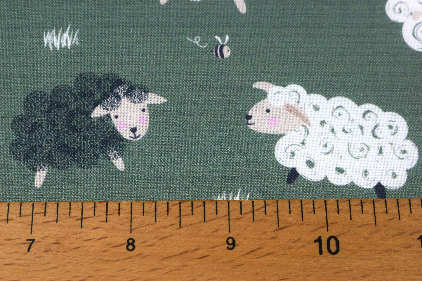 Sheep cotton quilting fabric - Price by Half Metre - The Quilt Sanctuary