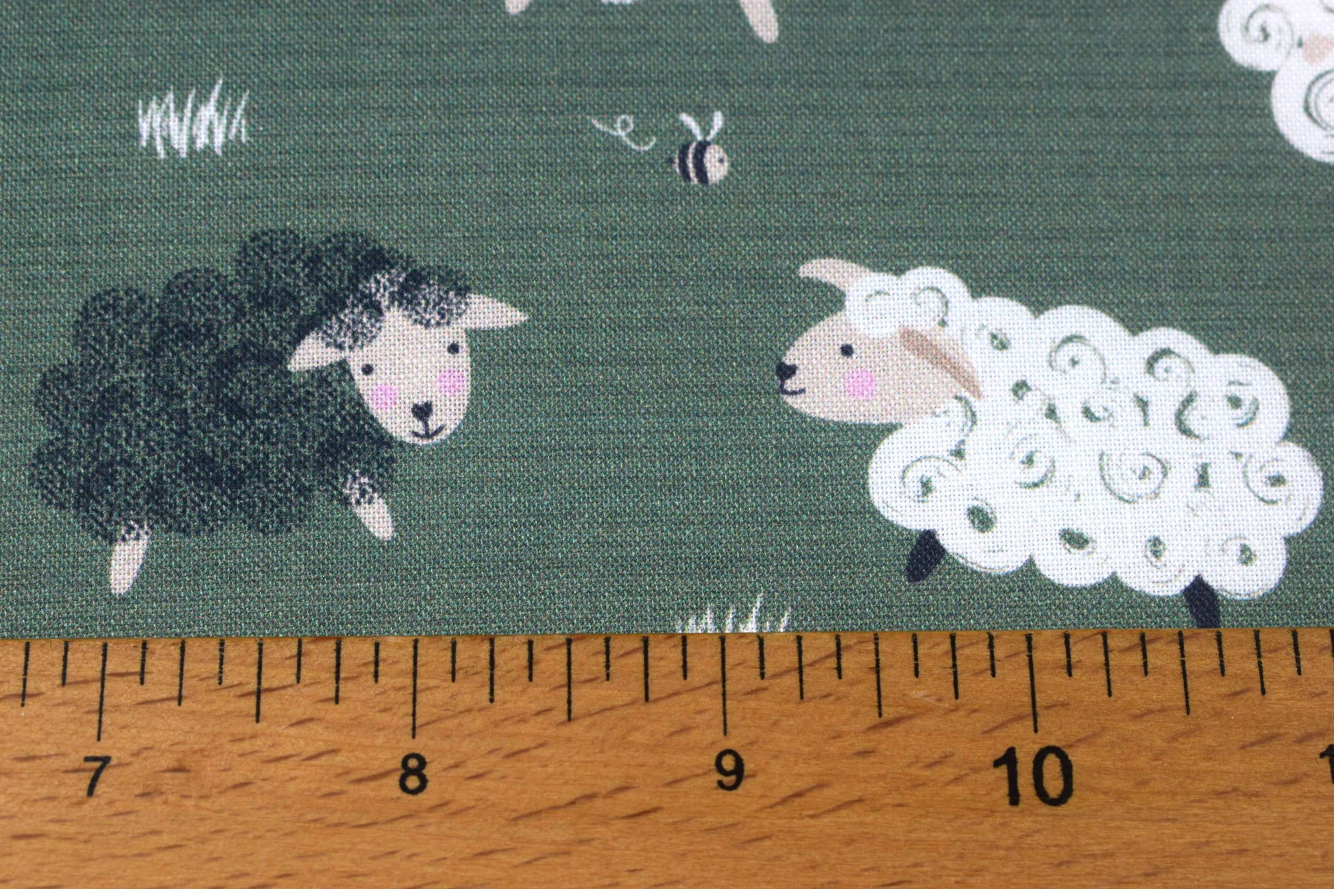 Sheep cotton quilting fabric - Price by Half Metre - The Quilt Sanctuary