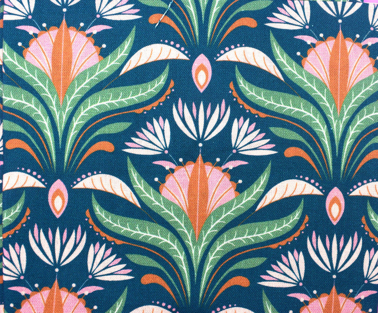 Deco Blooms Fat Quarter Bundle - Art Deco Floral Fabric for Quilting - The Quilt Sanctuary