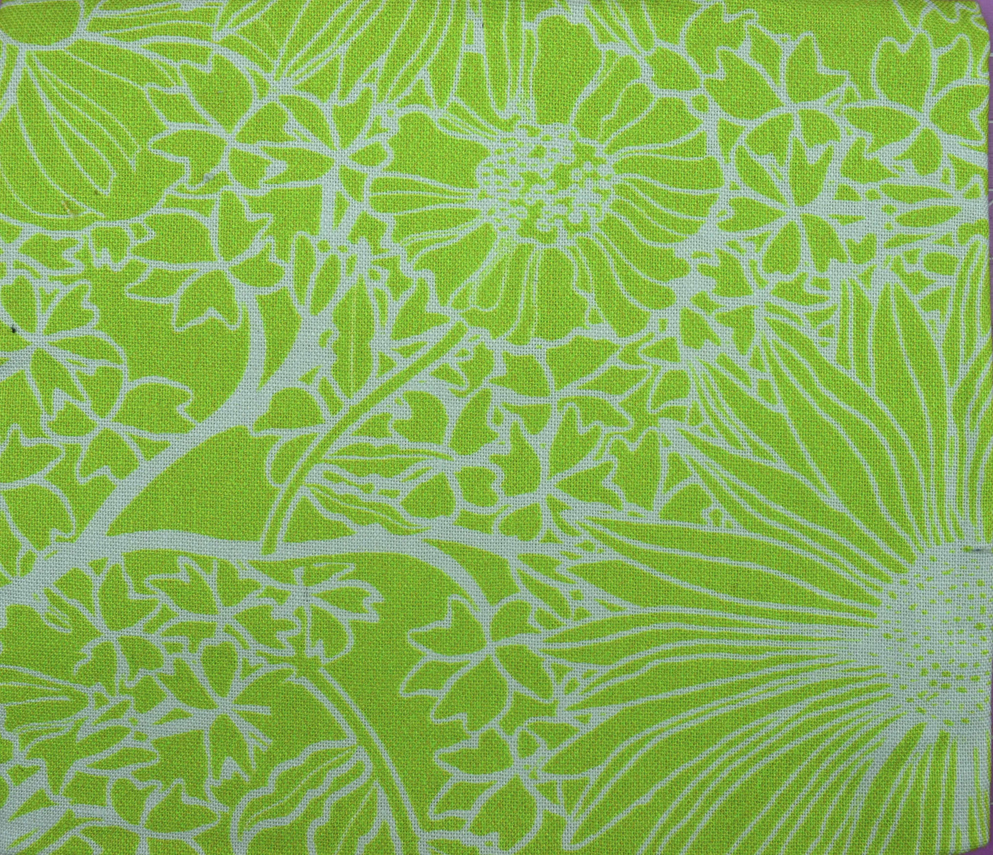 Lime green fat Quarter Bundle, blender fabric, quilting fabric - The Quilt Sanctuary