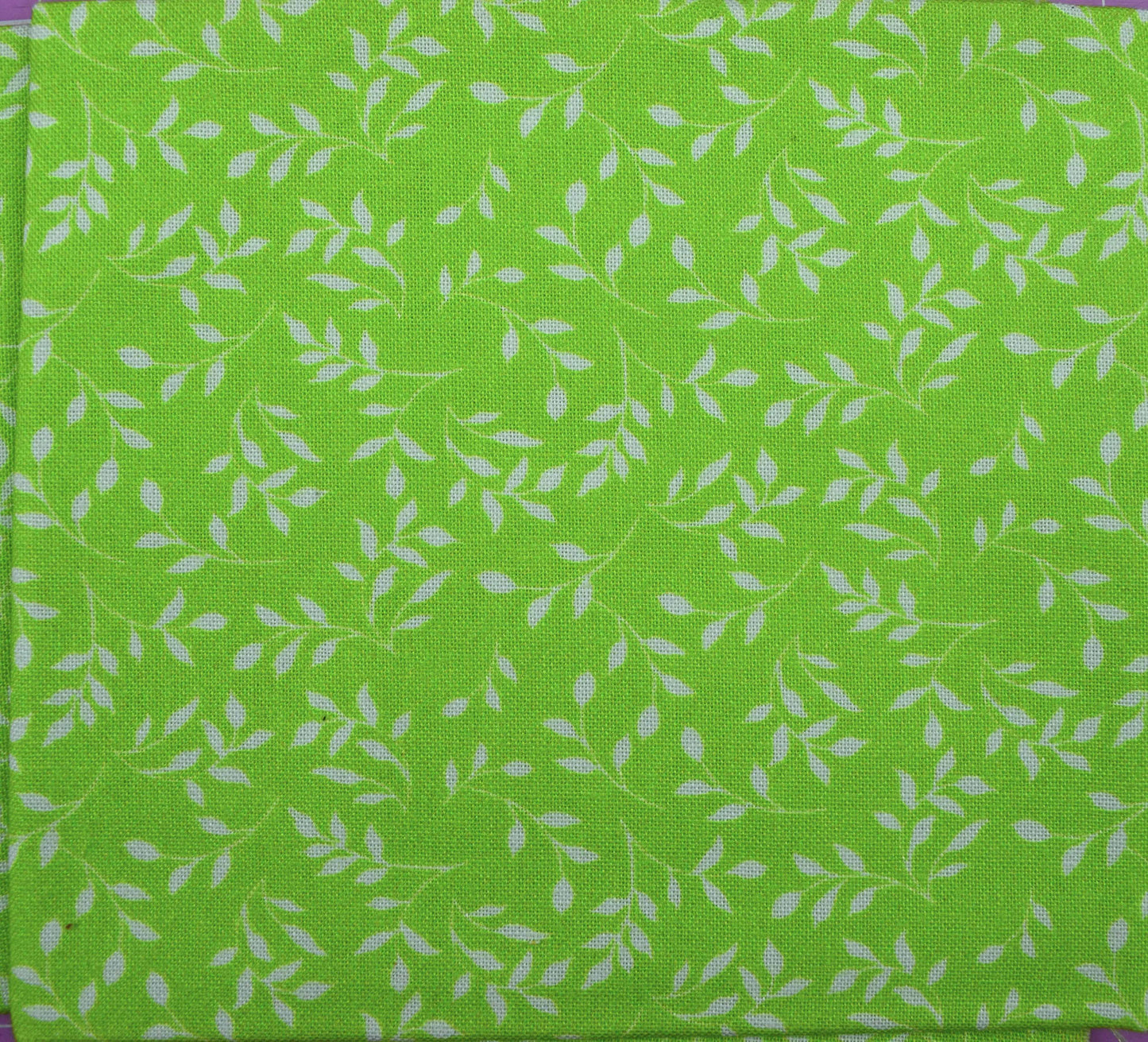 Lime green fat Quarter Bundle, blender fabric, quilting fabric - The Quilt Sanctuary