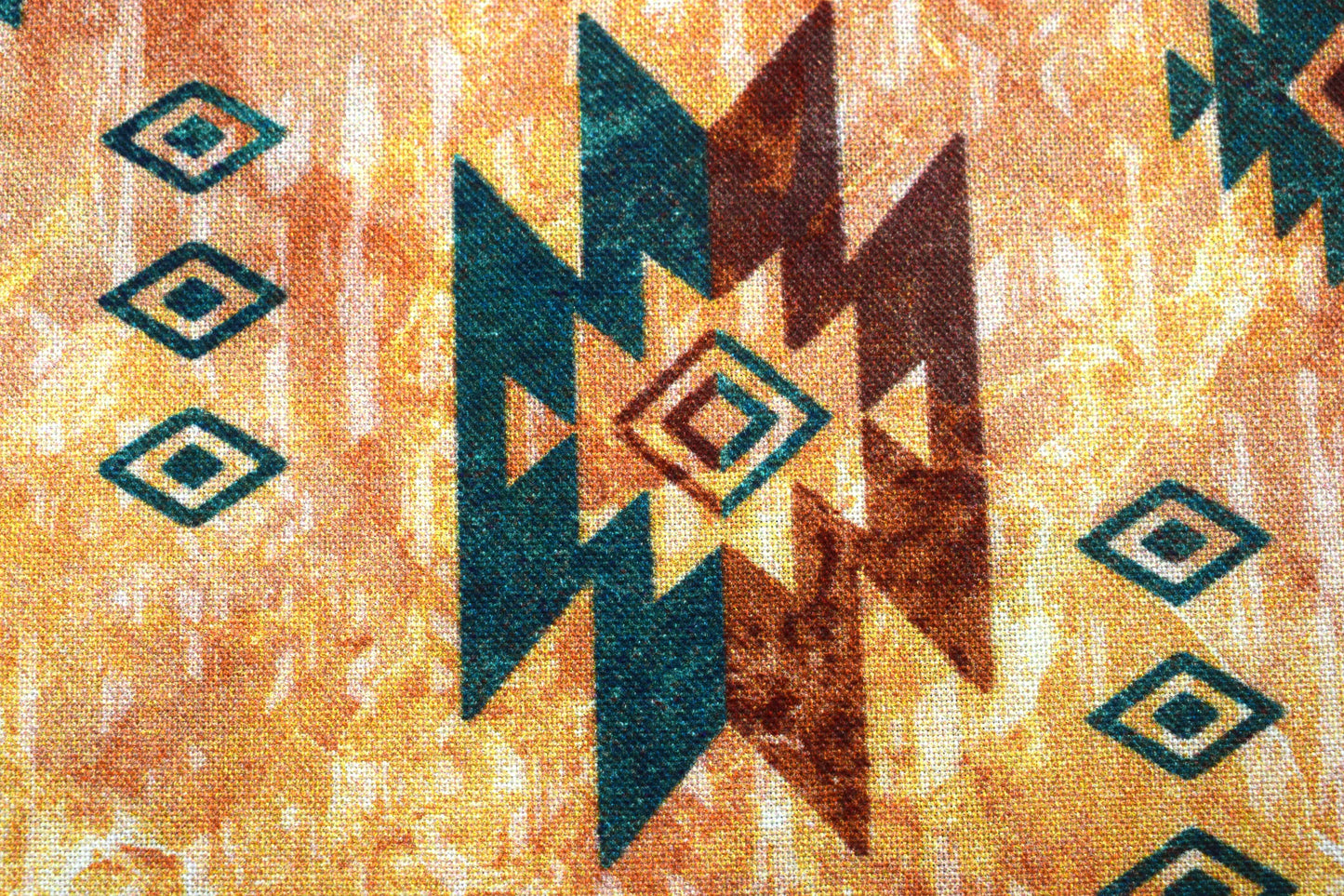 Navajo Motif Fabric, Sedona Spirit Quilt Cotton - Price by Half Metre