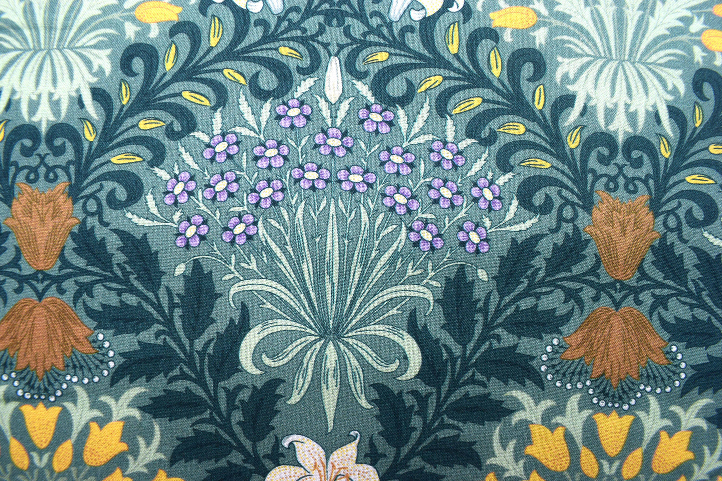 William Morris Garden fabric,  Cotton Quilting fabric, Kelmscott Garden -  Price by the Half Metre - The Quilt Sanctuary