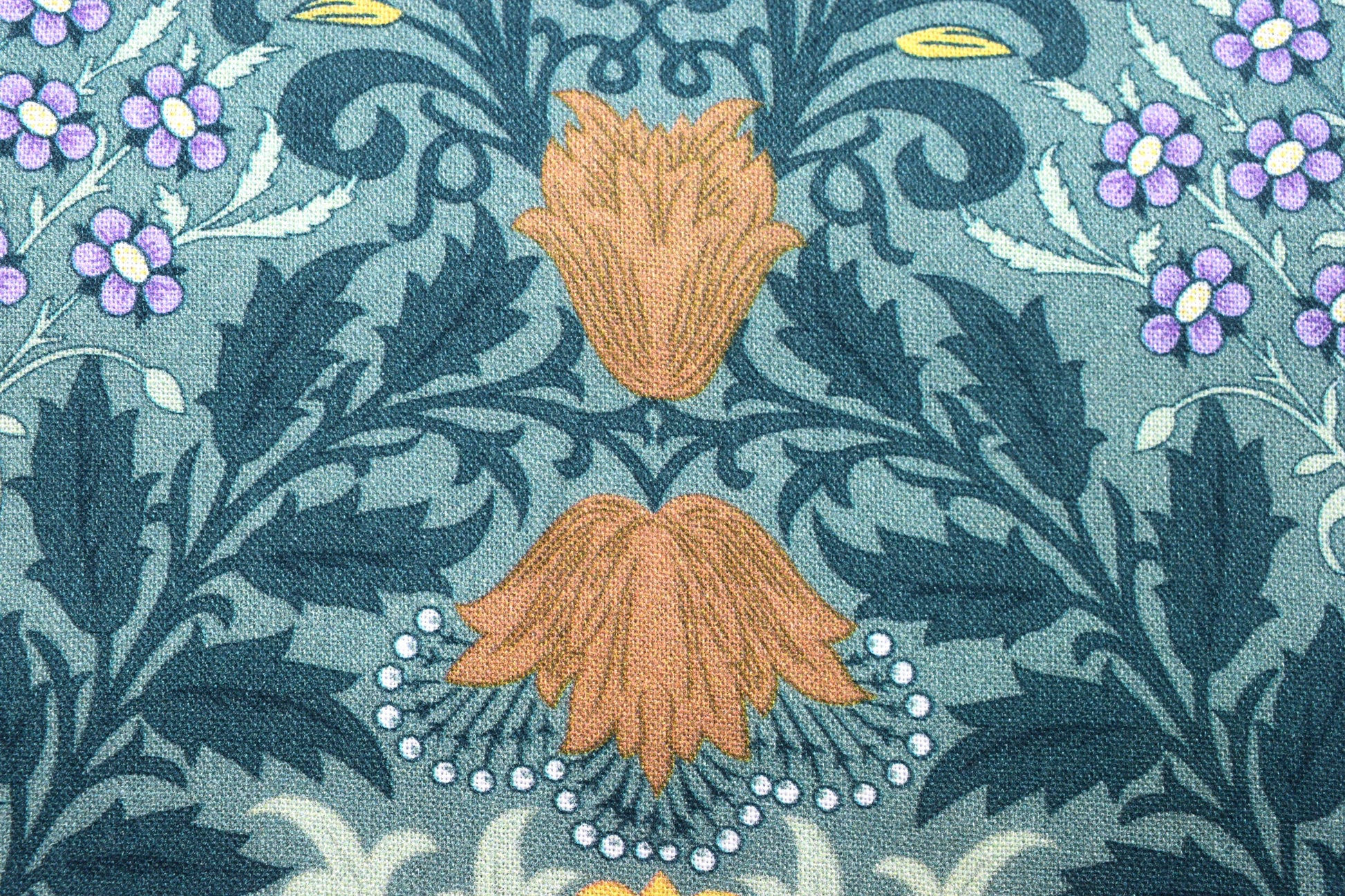 William Morris Garden fabric,  Cotton Quilting fabric, Kelmscott Garden -  Price by the Half Metre - The Quilt Sanctuary