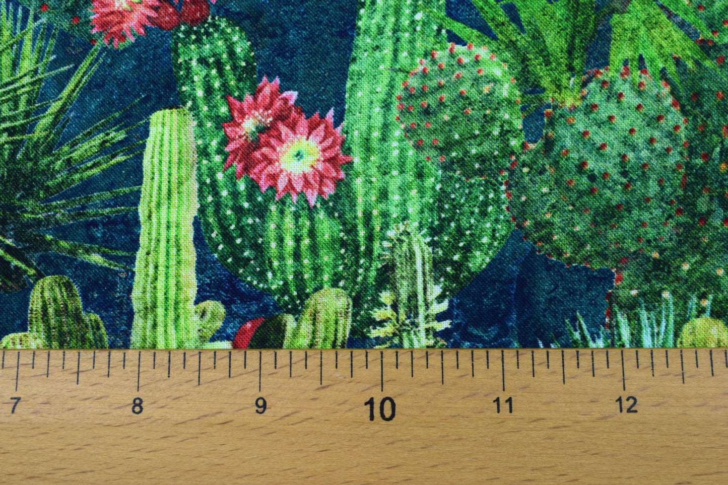 Packed Cactus Design Quilting Fabric - Sedona Spirit Range - Price by Half Metre
