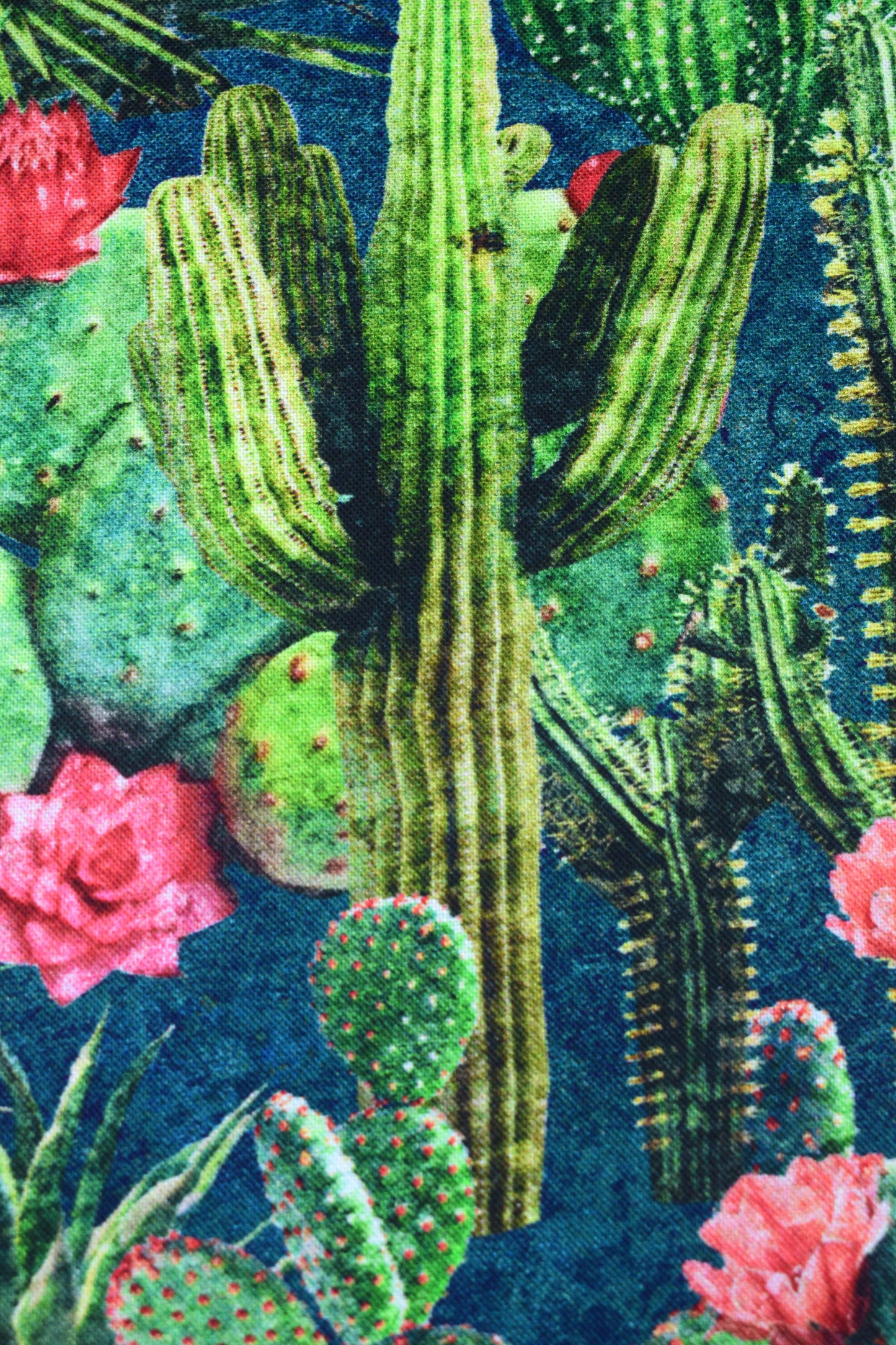 Packed Cactus Design Quilting Fabric - Sedona Spirit Range - Price by Half Metre