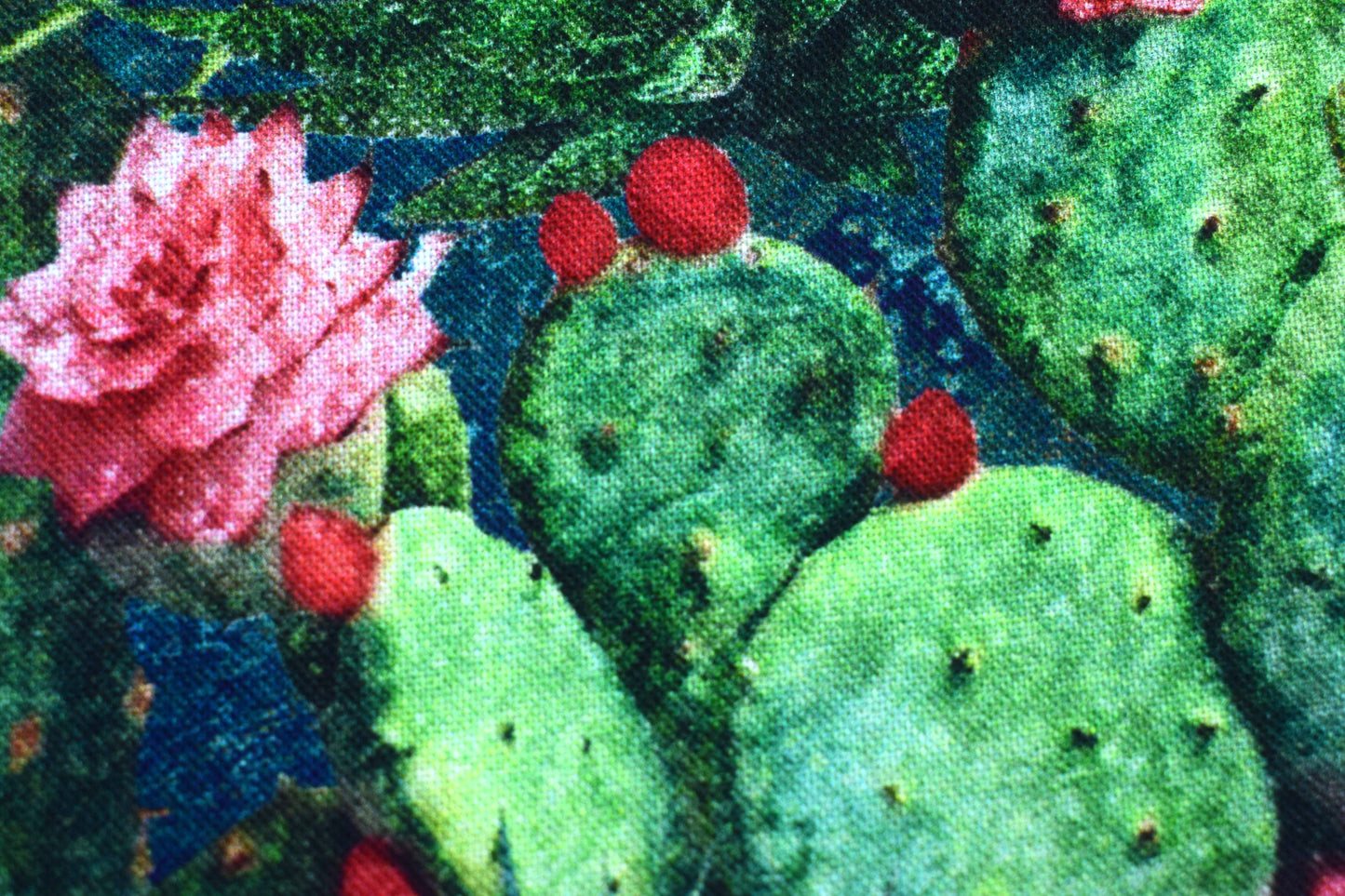 Packed Cactus Design Quilting Fabric - Sedona Spirit Range - Price by Half Metre