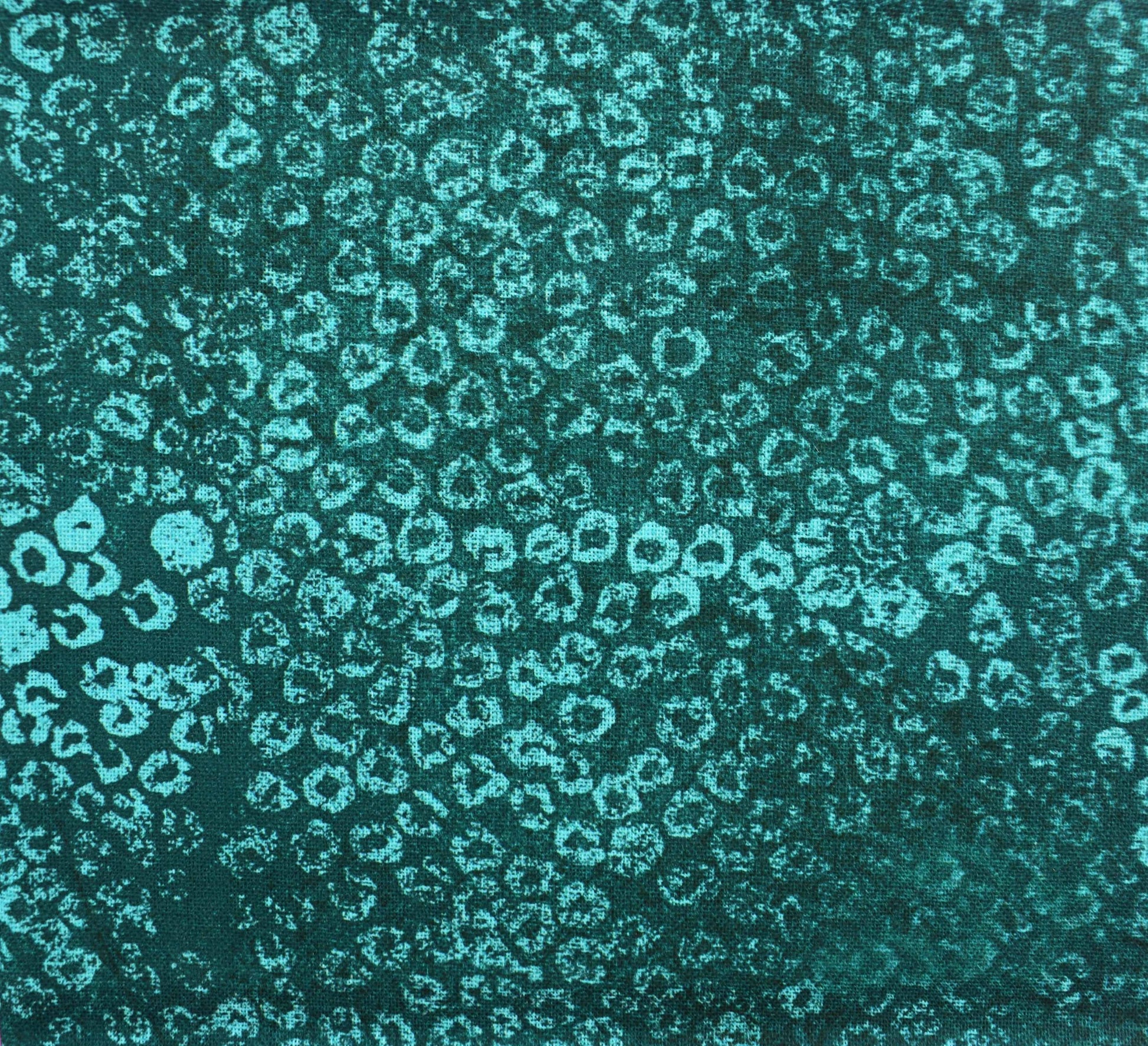 Teal and Purple Fat Quarter Bundle - 5 Piece Fabric Set - The Quilt Sanctuary