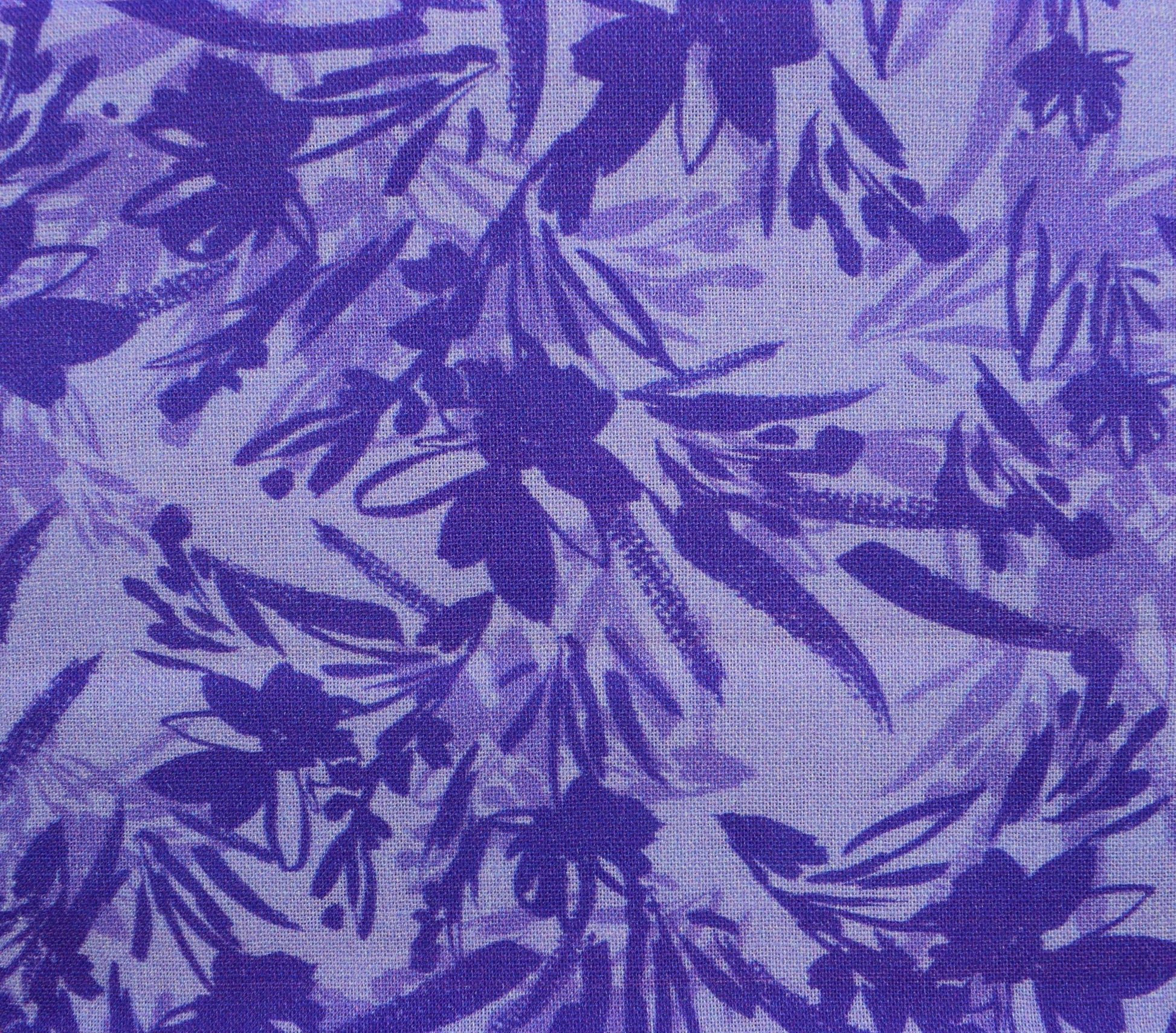 Teal and Purple Fat Quarter Bundle - 5 Piece Fabric Set - The Quilt Sanctuary