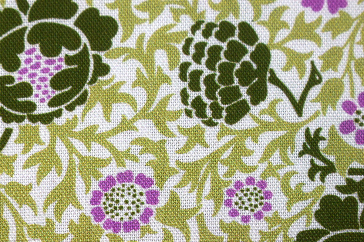 William Morris Grafton cotton Quilting Fabric – Olive Orchard  - Price by the Half Metre