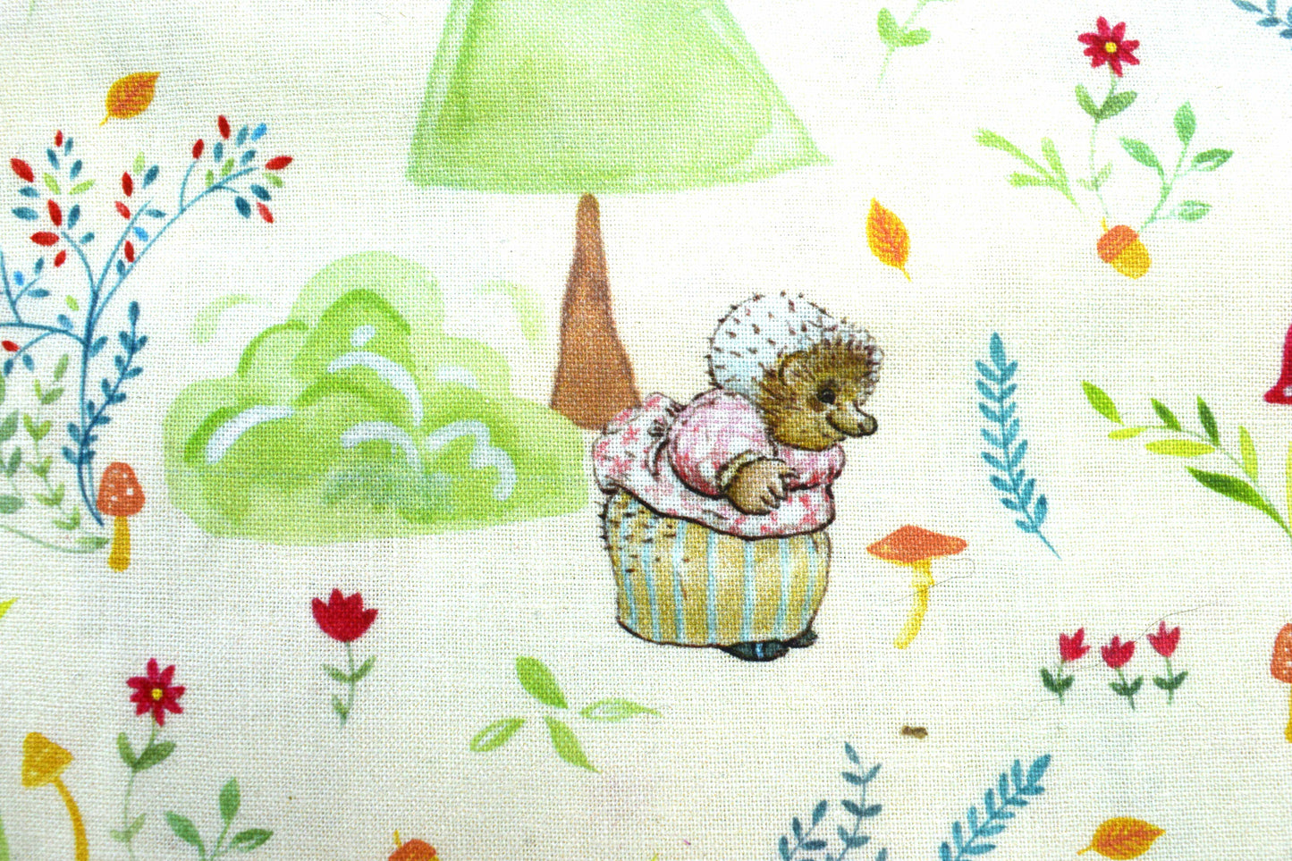 Peter Rabbit Woodland Cotton Fabric for Quilting - 1.5 Metre Piece - The Quilt Sanctuary