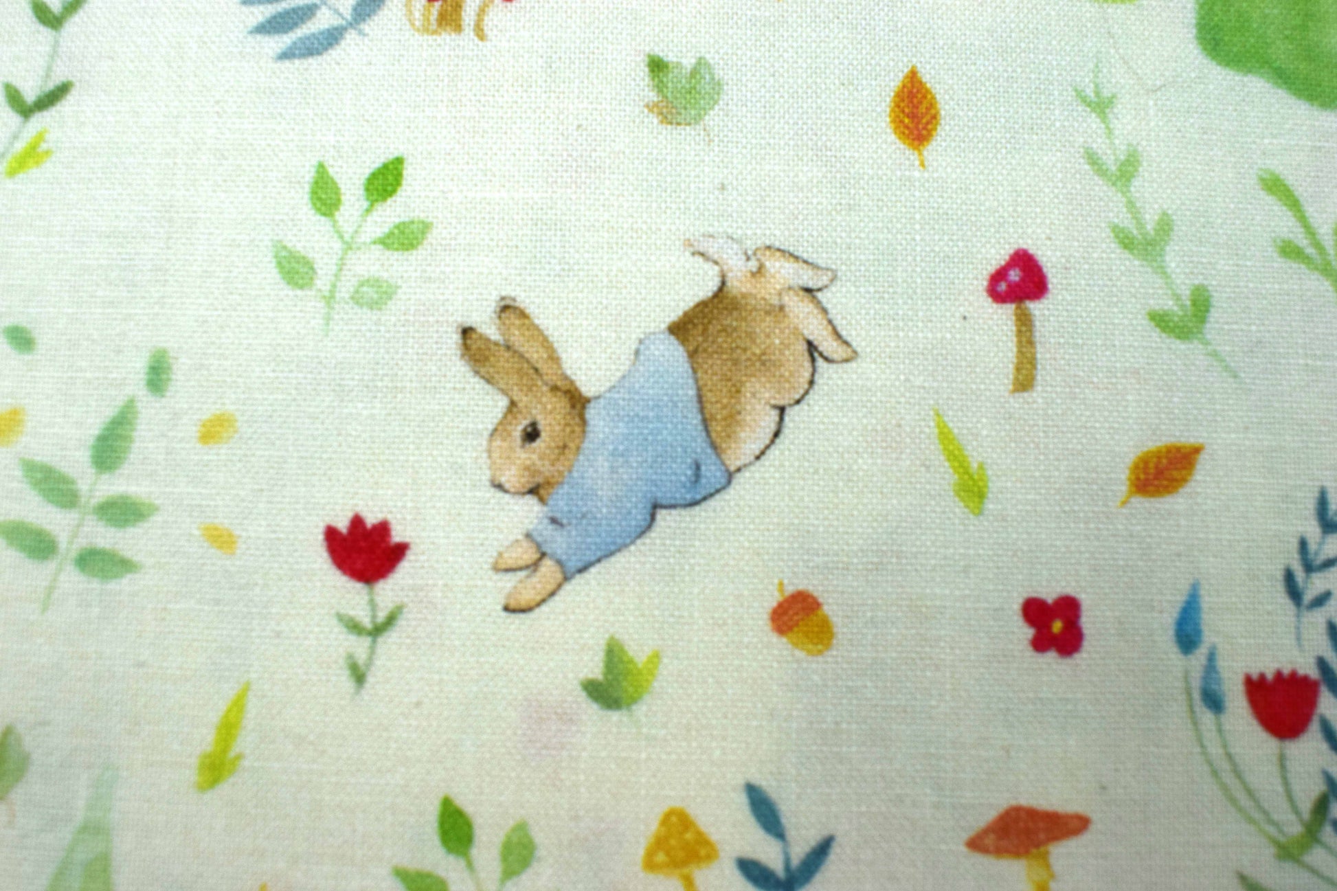 Peter Rabbit Woodland Cotton Fabric for Quilting - 1.5 Metre Piece - The Quilt Sanctuary