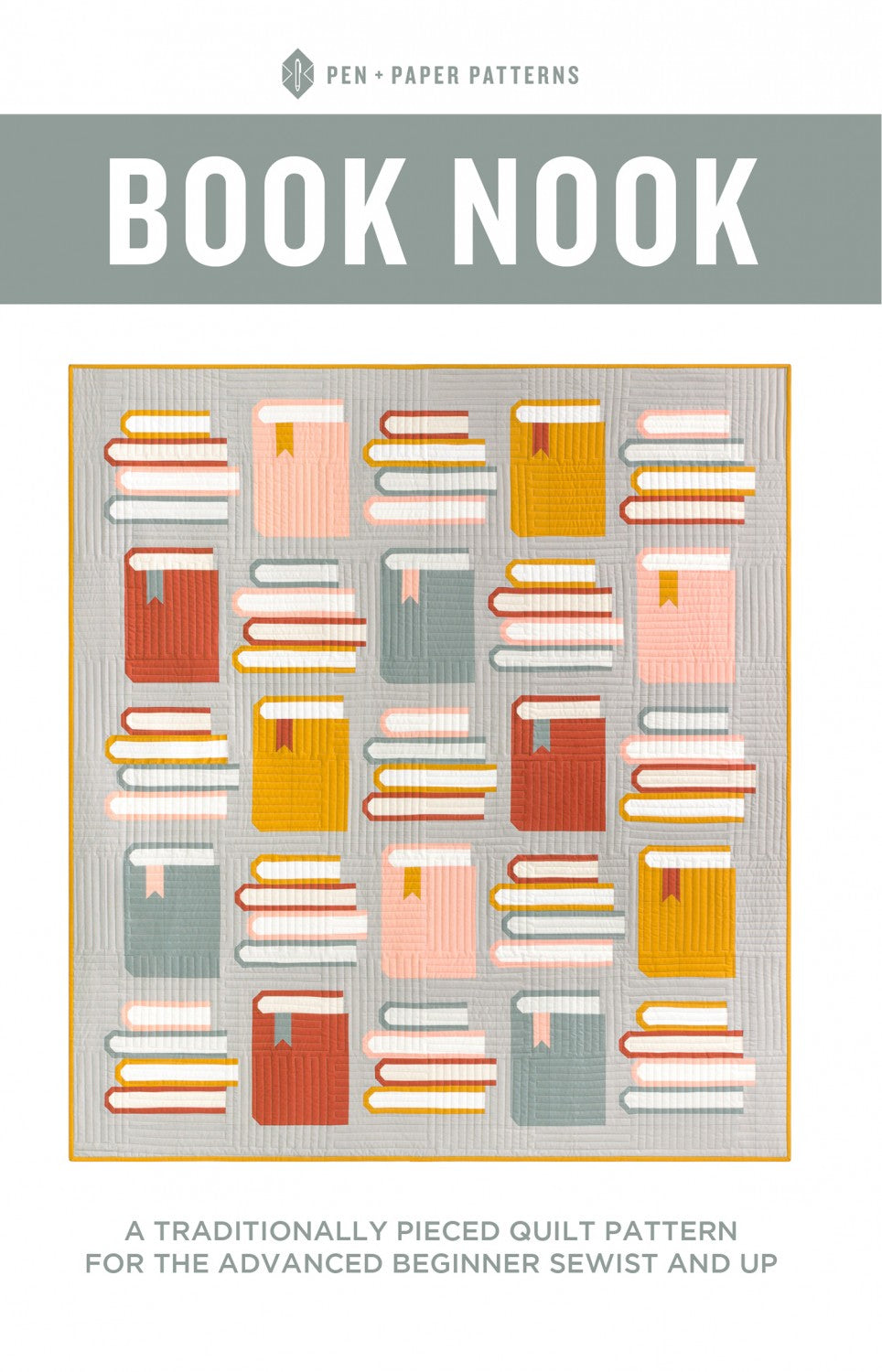 Book Nook Quilt Pattern - PATTERN ONLY - The Quilt Sanctuary
