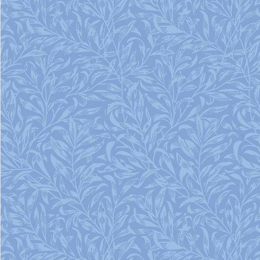 William Morris Willow Bough, Cornflower Quilting fabric, cotton fabric -  Price by the Half Metre